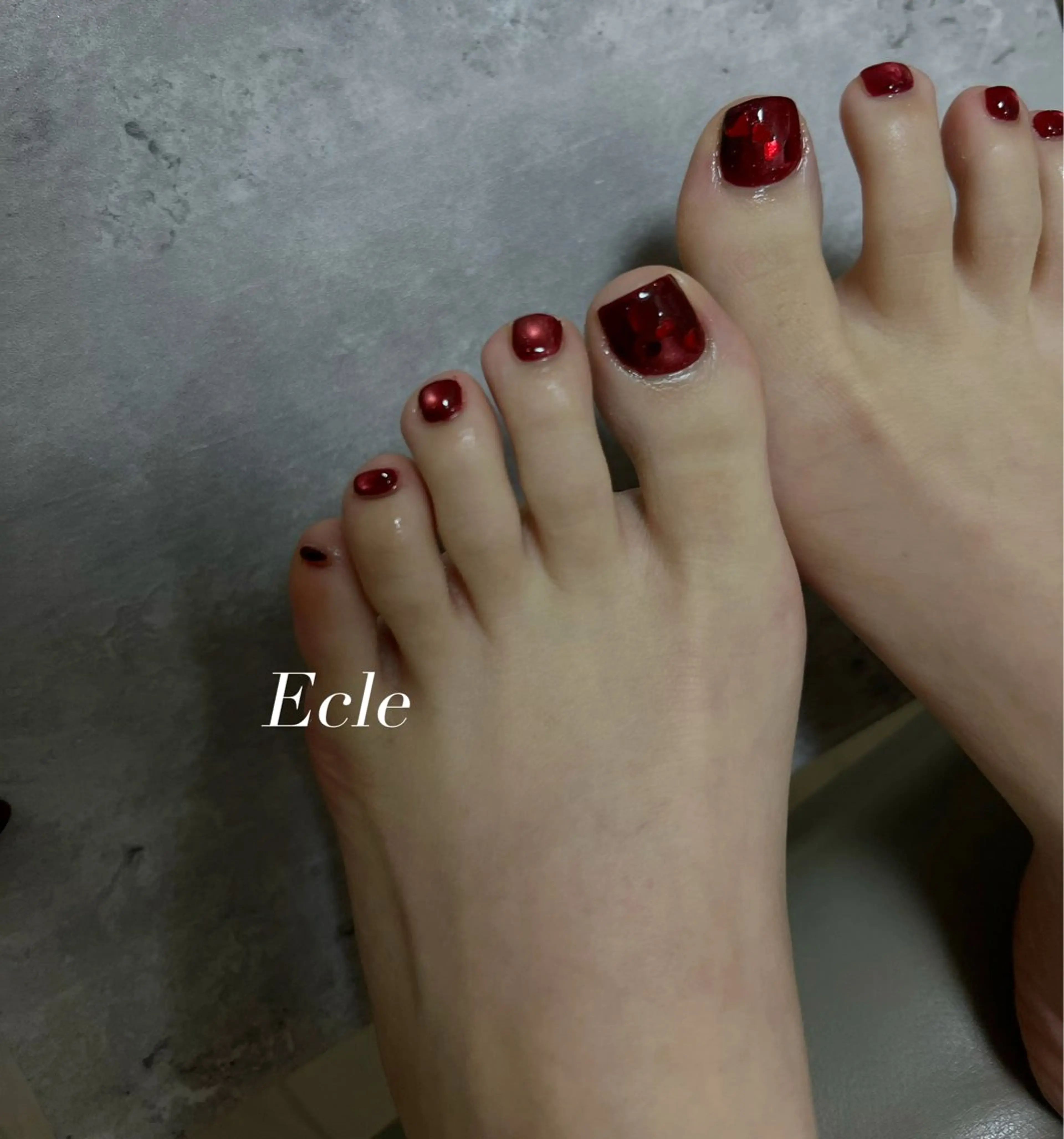 ネイル ハンドネイル フットネイル Ecle MATSUDAのネイルデザイン