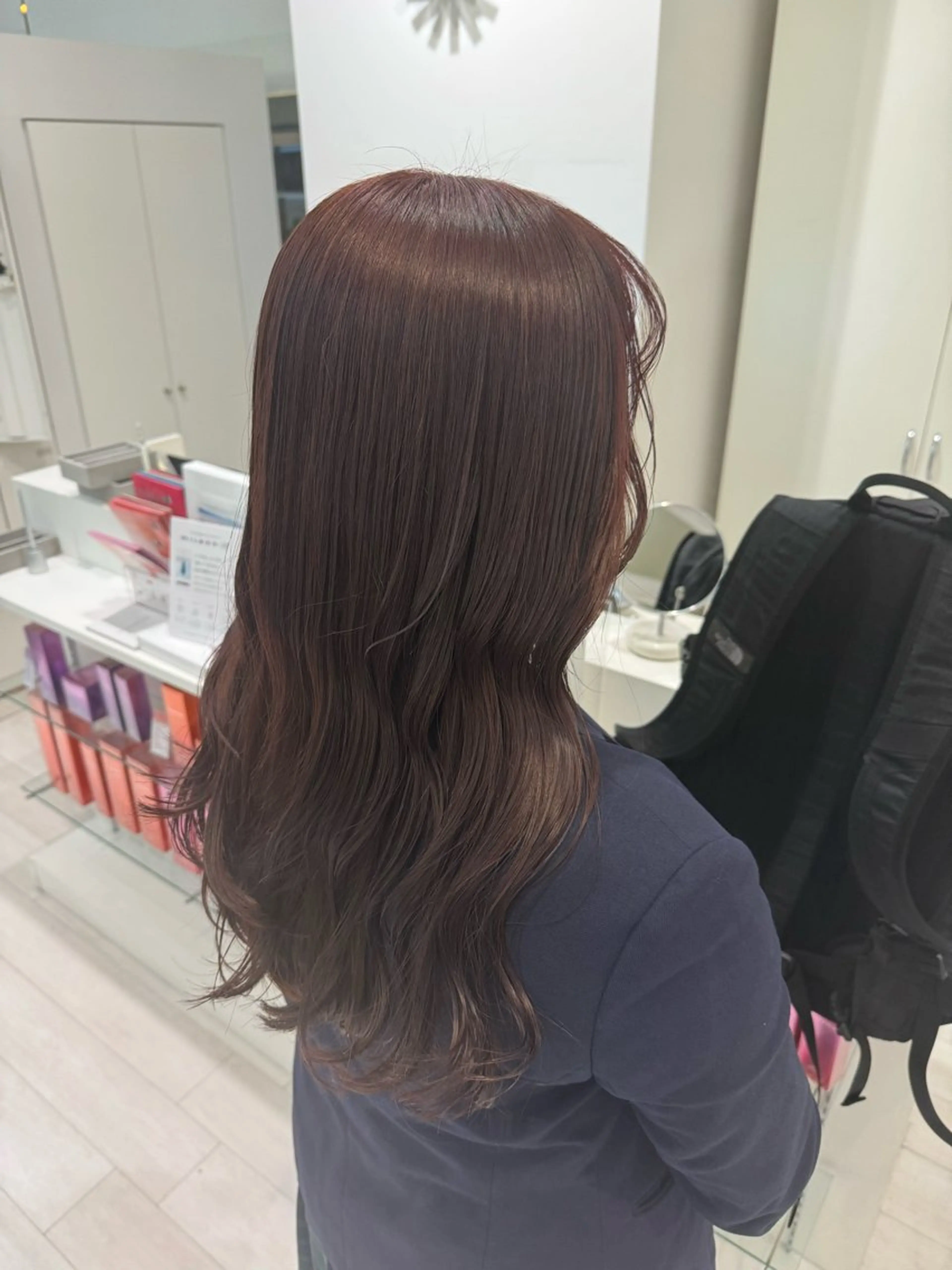 ロング カラー ヘアカラー ParveMix🍀 藤原愛未のヘアスタイル