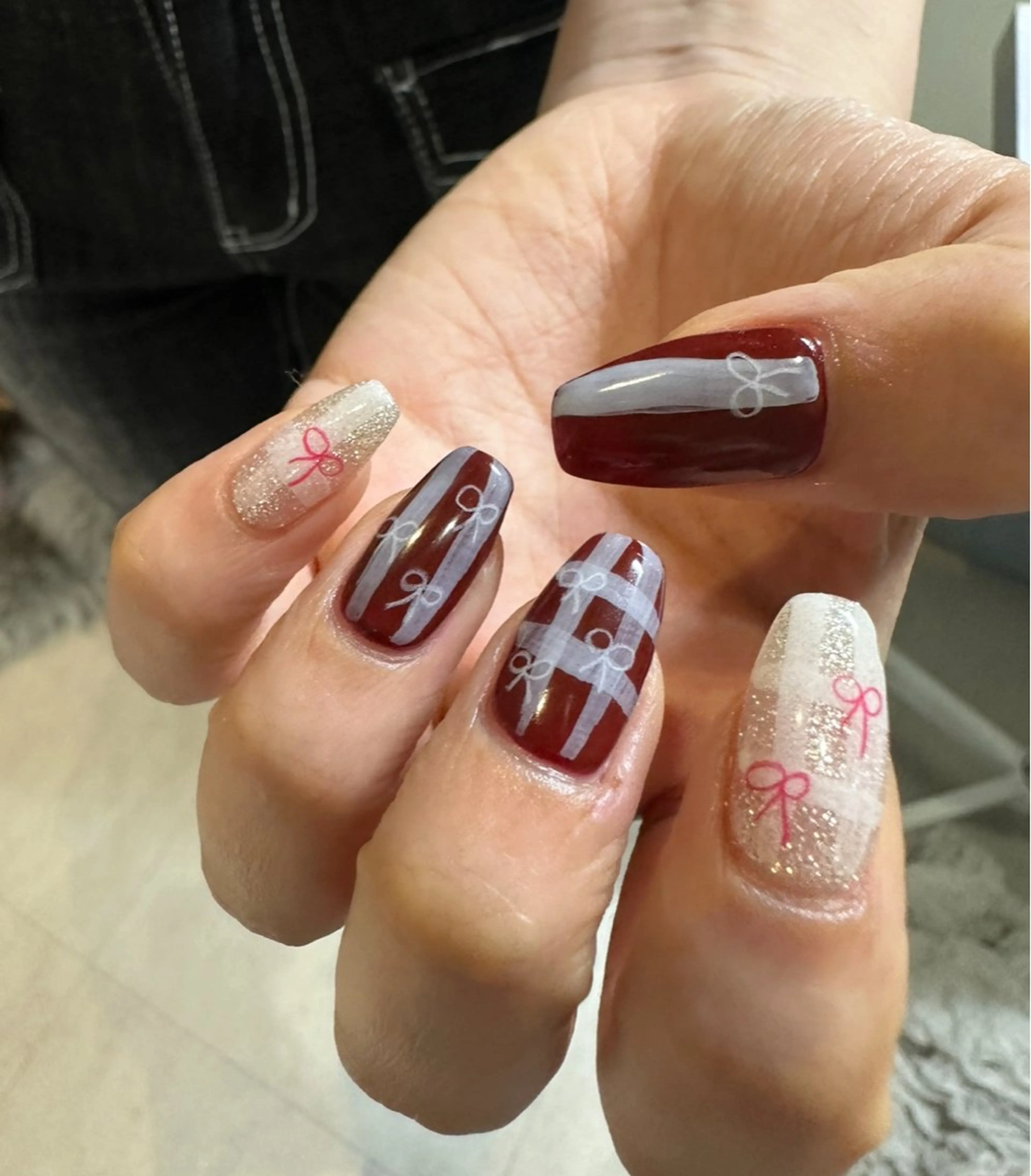 ネイル ハンドネイル Gemies所属・nanako_ Gemiesのネイルデザイン