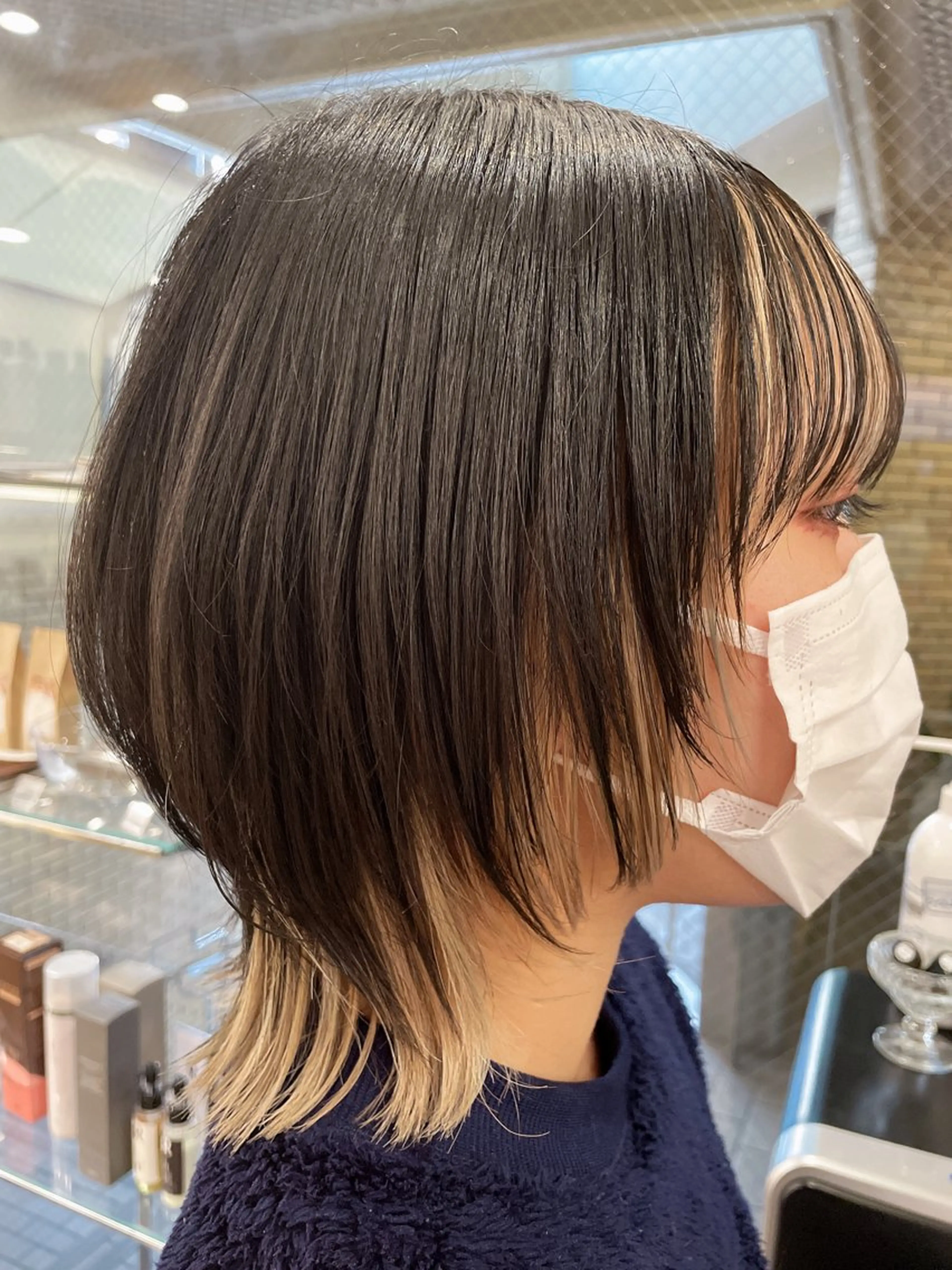 ショート カラー ヘアカラー 城　健太郎 💎ハイトーンのヘアスタイル