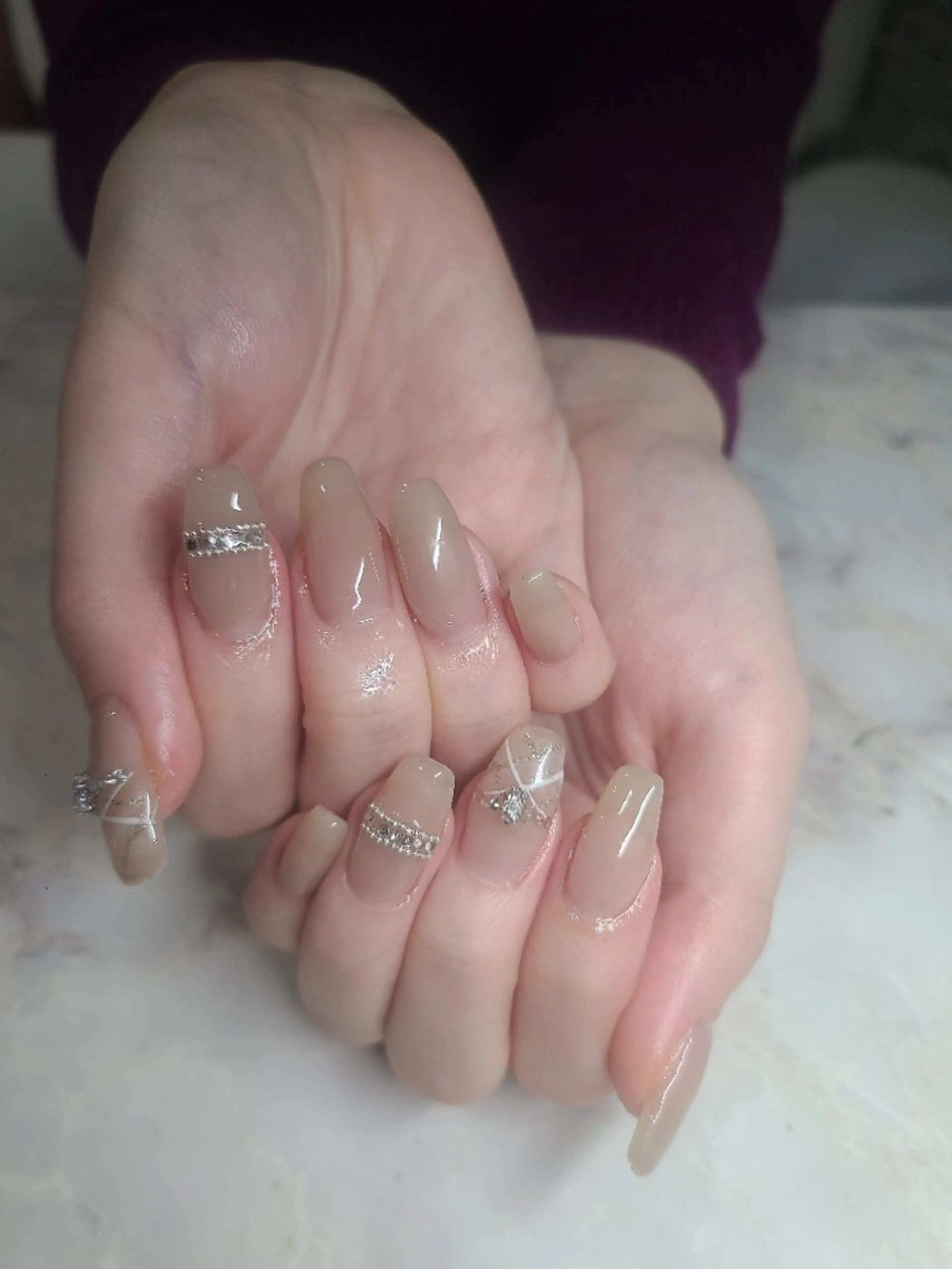 ネイル キレイ系サロン🤍 K-NAILのネイルデザイン