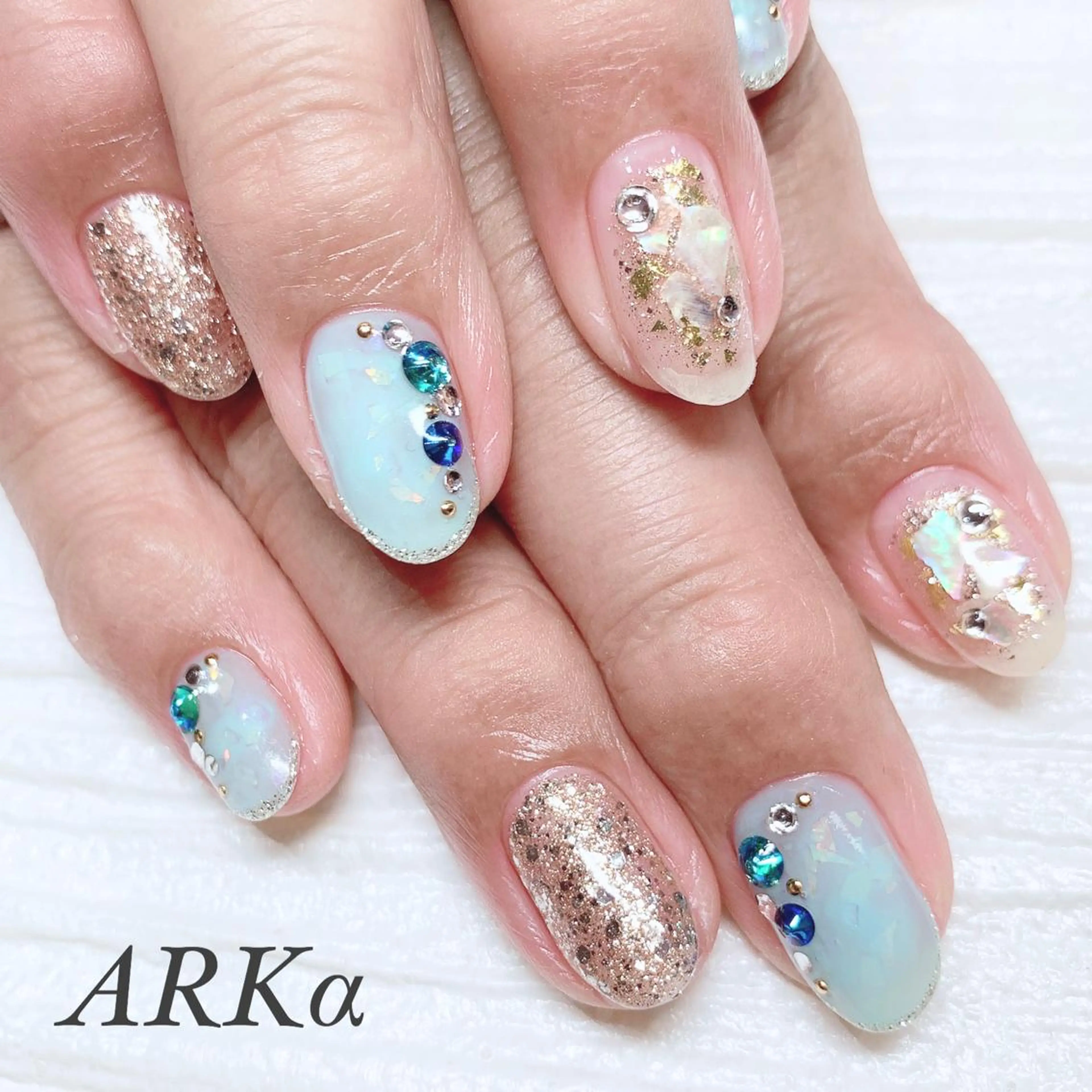 ネイル ハンドネイル Nailsalon ARKαのネイルデザイン