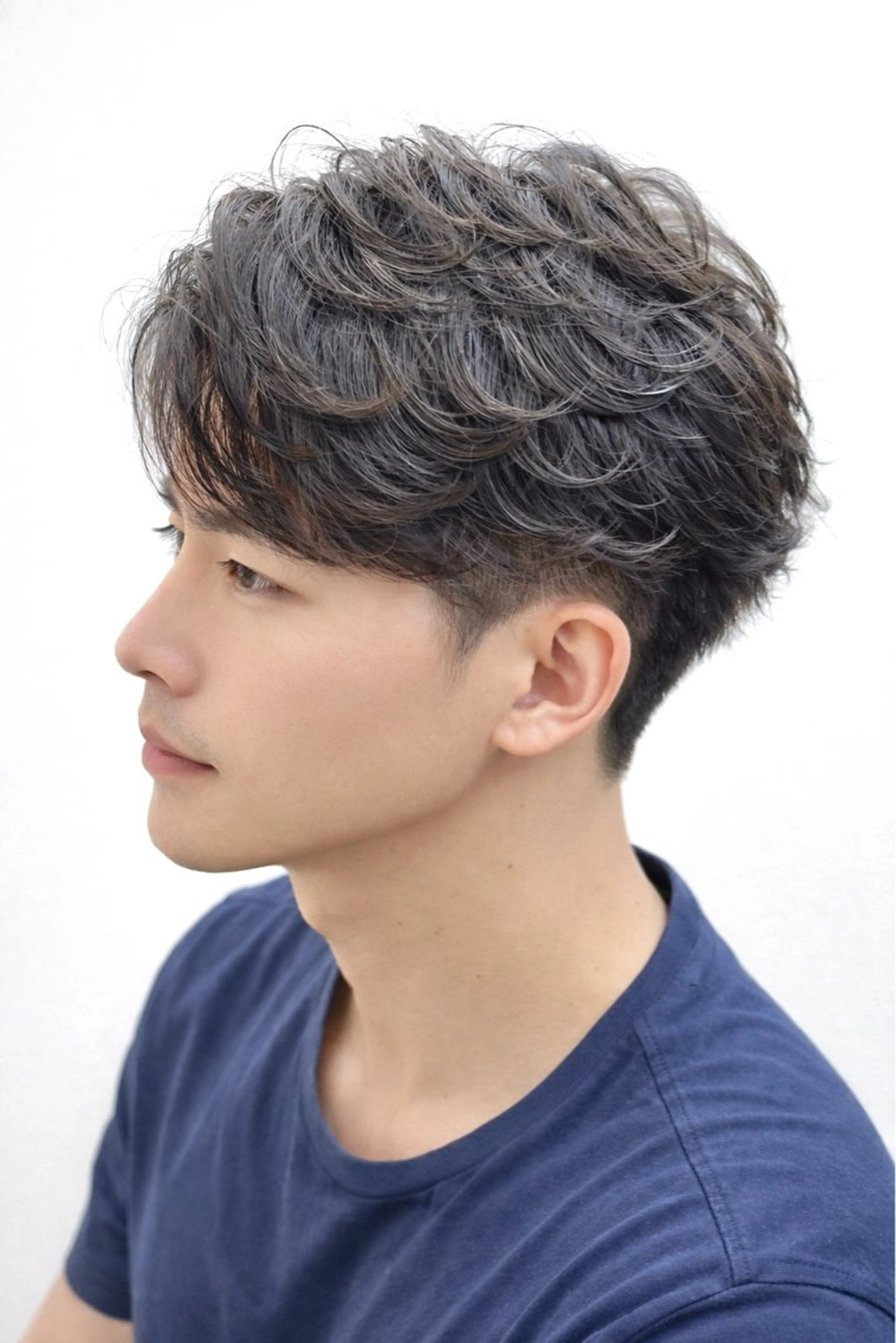 ショート パーマ メンズ カット パーマ メンズ特化/パーマ/ 髪質改善　高野奨馬のヘアスタイル