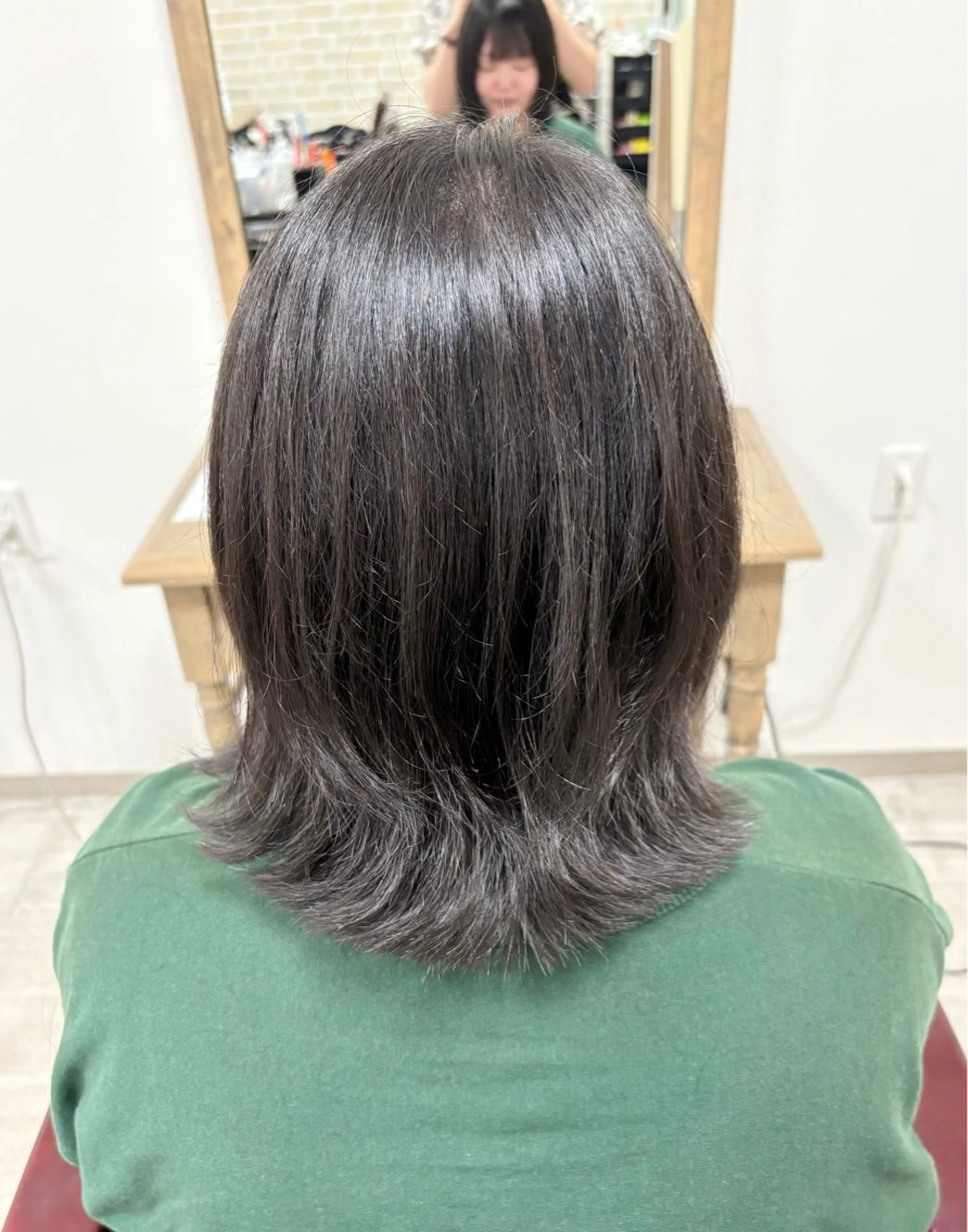 ミディアム ボブレイヤー ボブ レイヤーカット ウルフカット 美眉/マツエク 女性カット/CHIEの眉毛・アイブロウイメージ