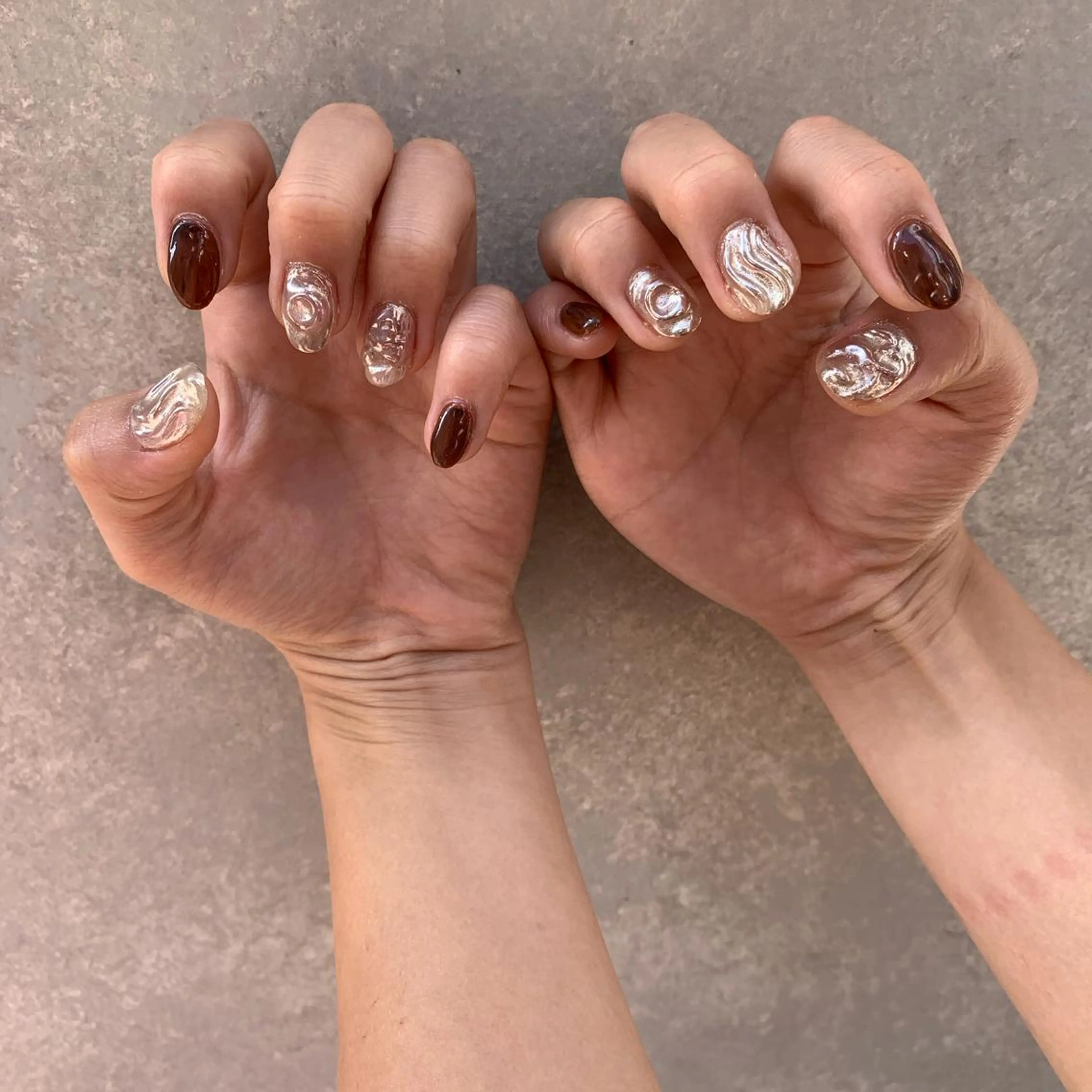 ネイル 【似合わせ提案】鈴木 舞のネイルデザイン