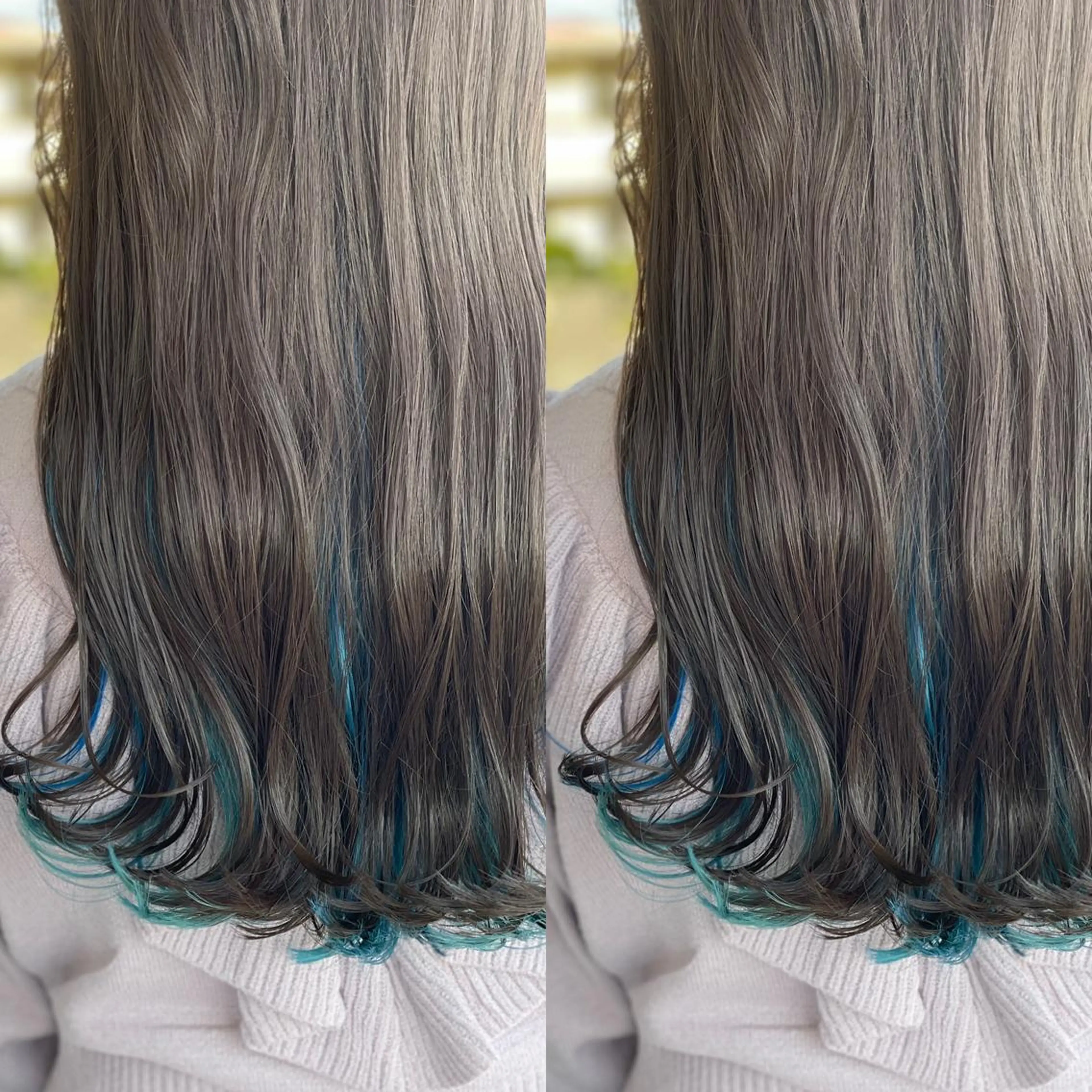 ロング カラー Snaly カラー特化ページのヘアスタイル