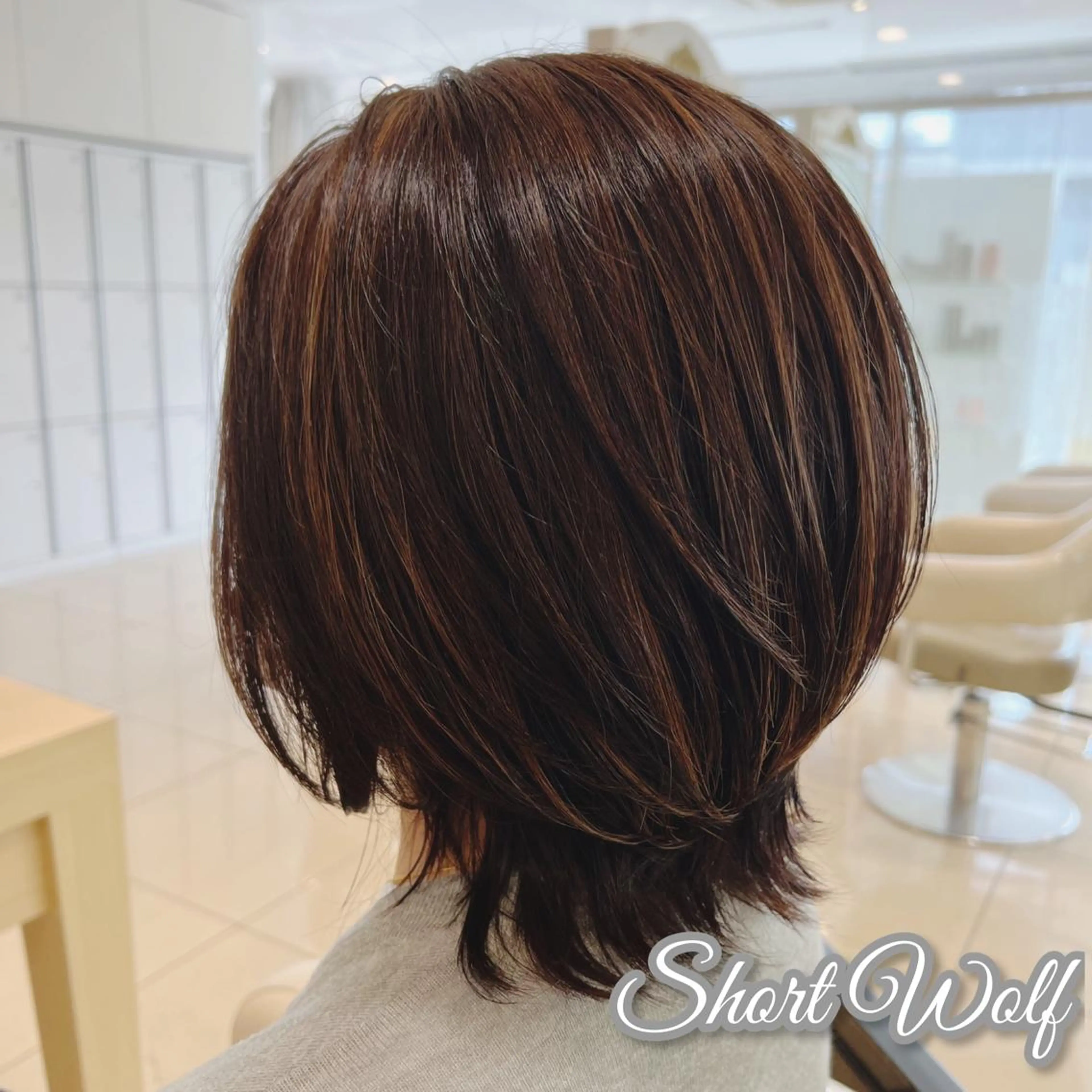 ショート ショートヘア ウルフカット Ash宮前平店 鈴木和也のヘアスタイル