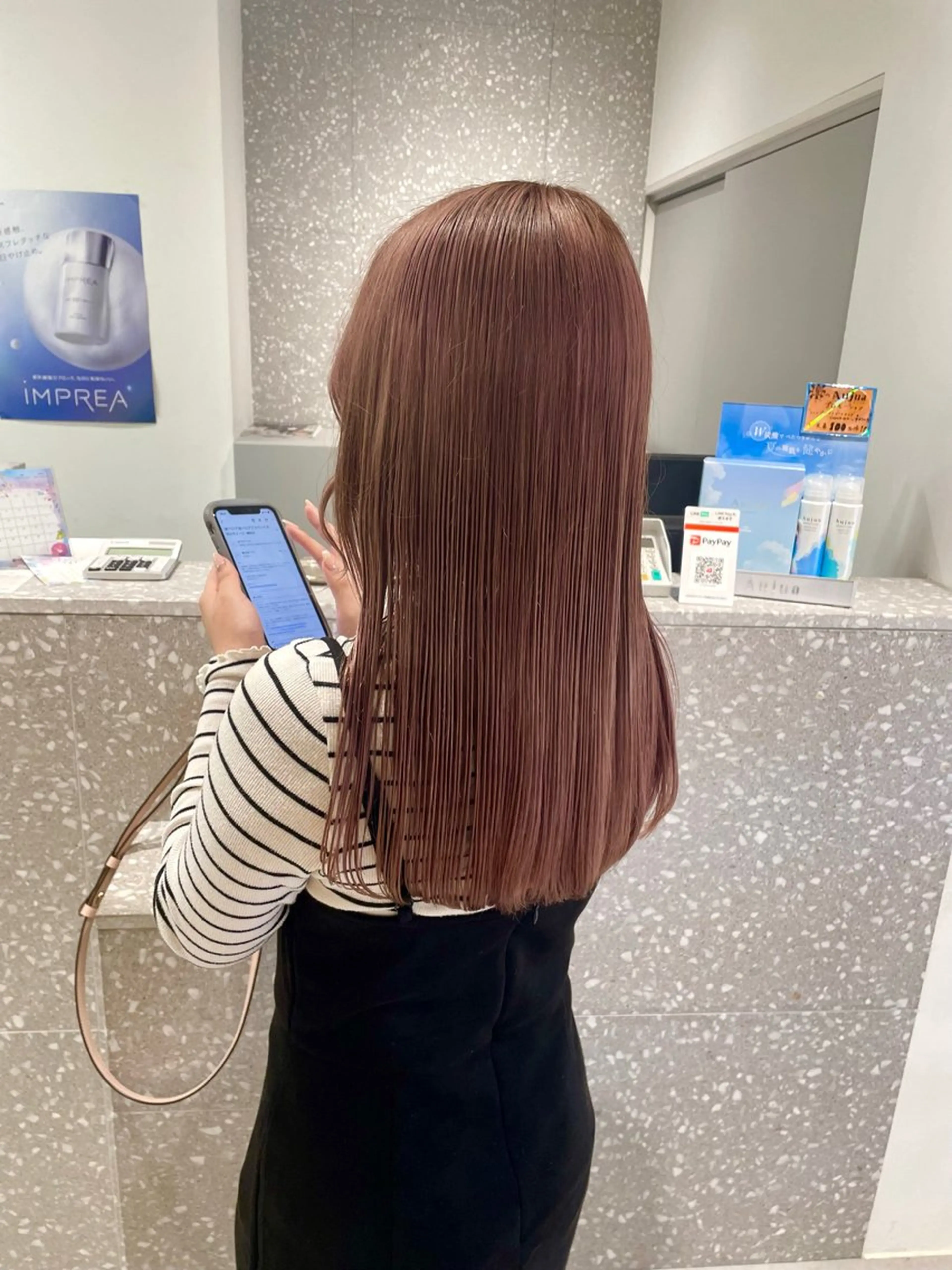 ロング カラー 月100人以上 髪質改善施術｜谷口のヘアスタイル