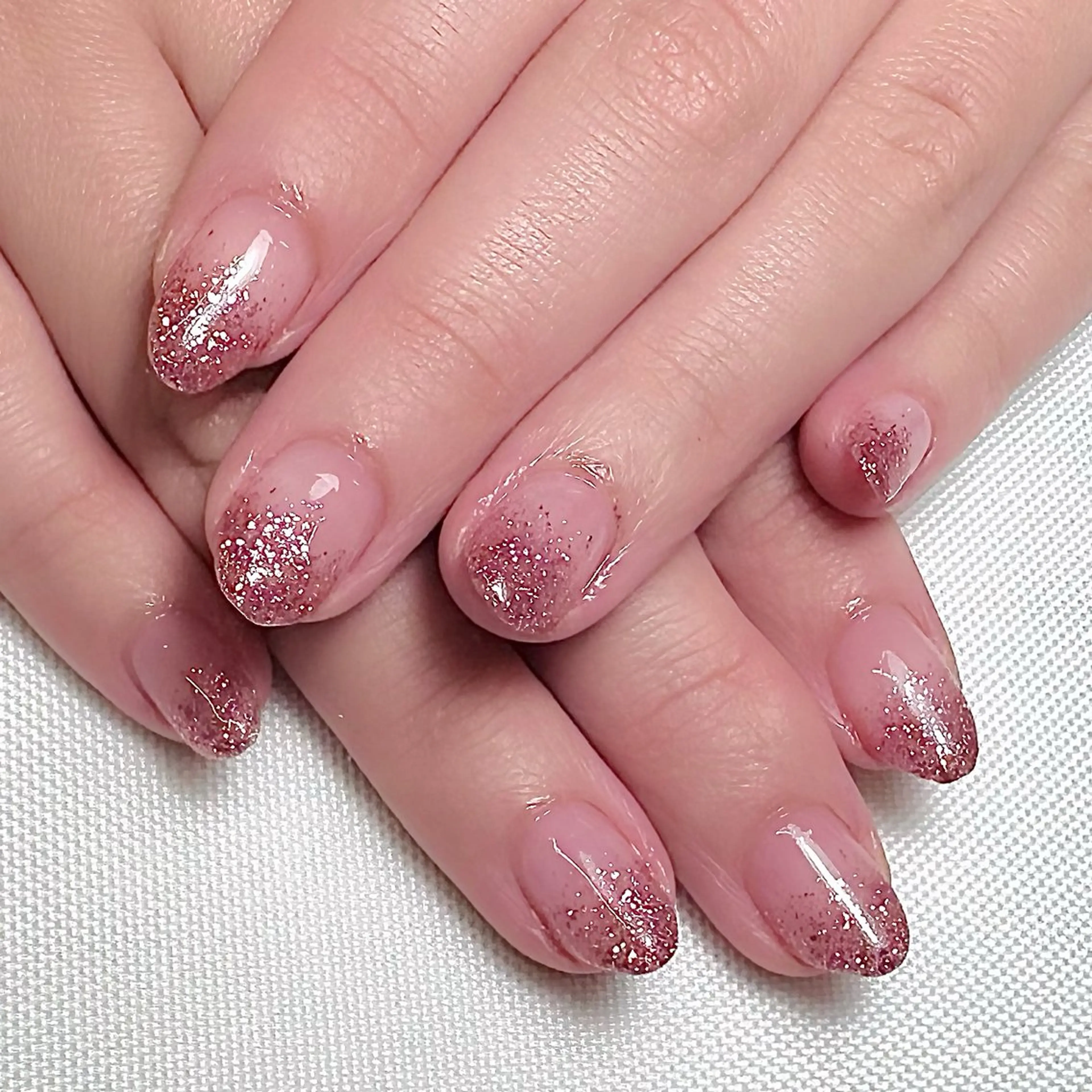 ラメグラデーション（オフ込み）の写真