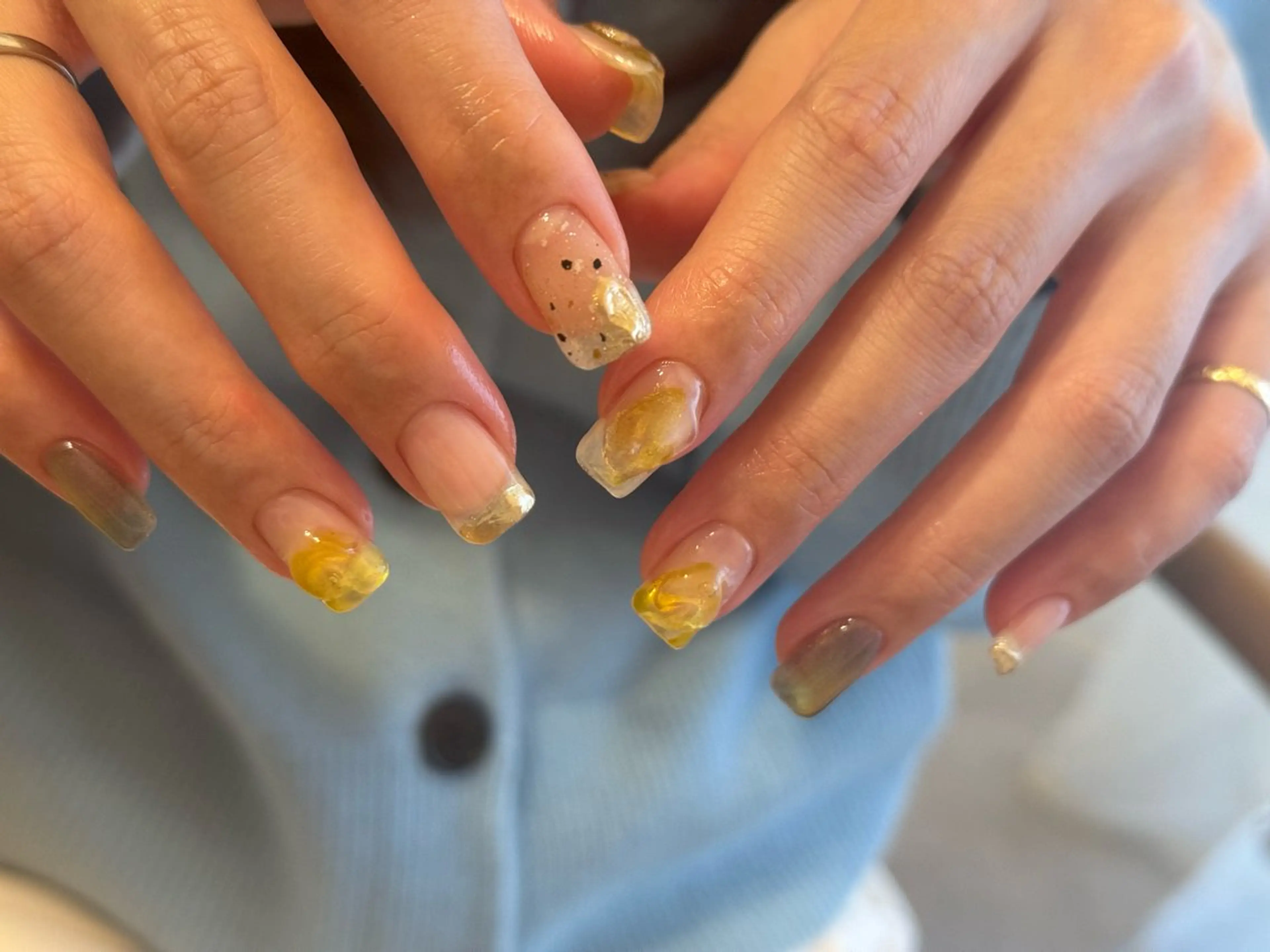 ネイル ハンドネイル KITS所属・KITS ニュアンスネイルのネイルデザイン