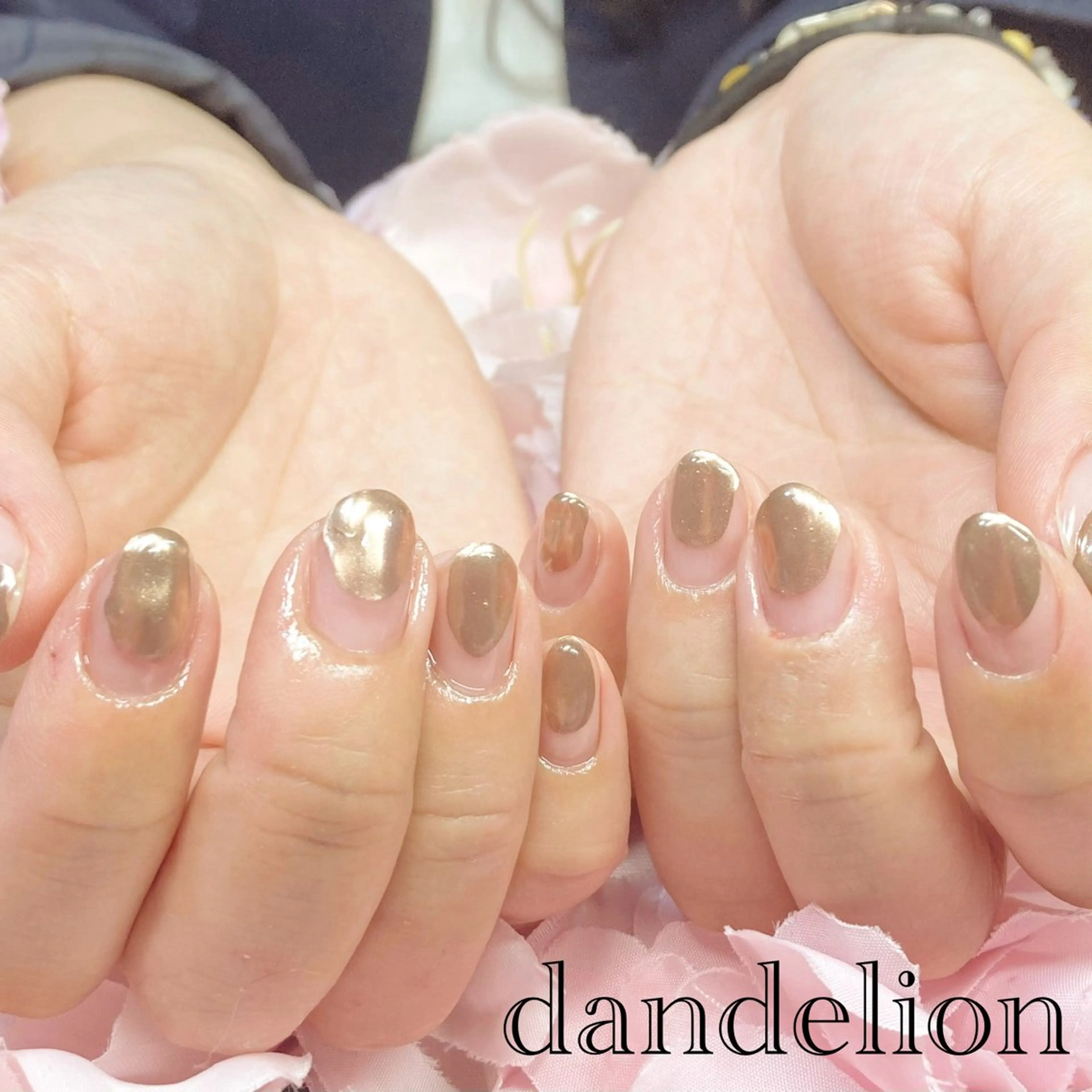 ネイル ハンドネイル ハンドケア dandelion ダンデライオンのネイルデザイン