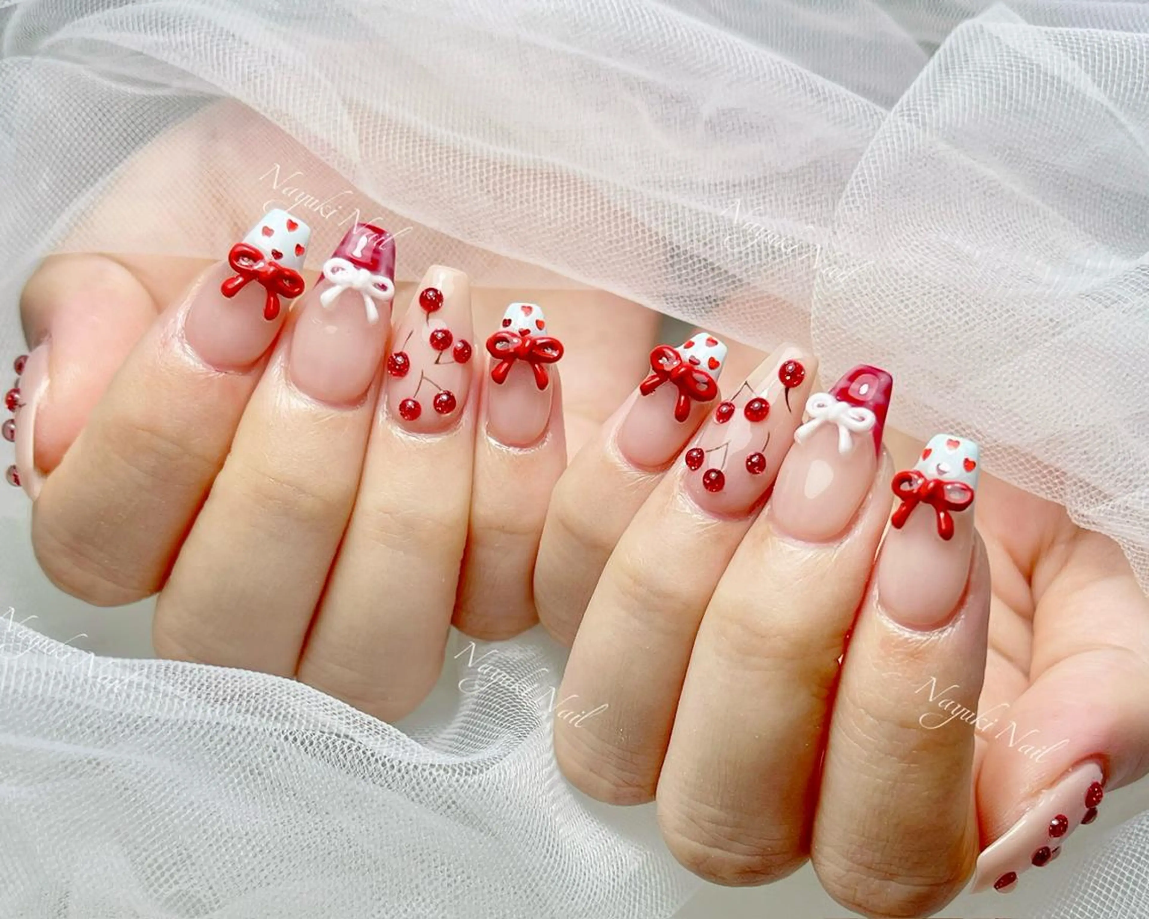 ネイル 🎀 moo~ 🎀のネイルデザイン