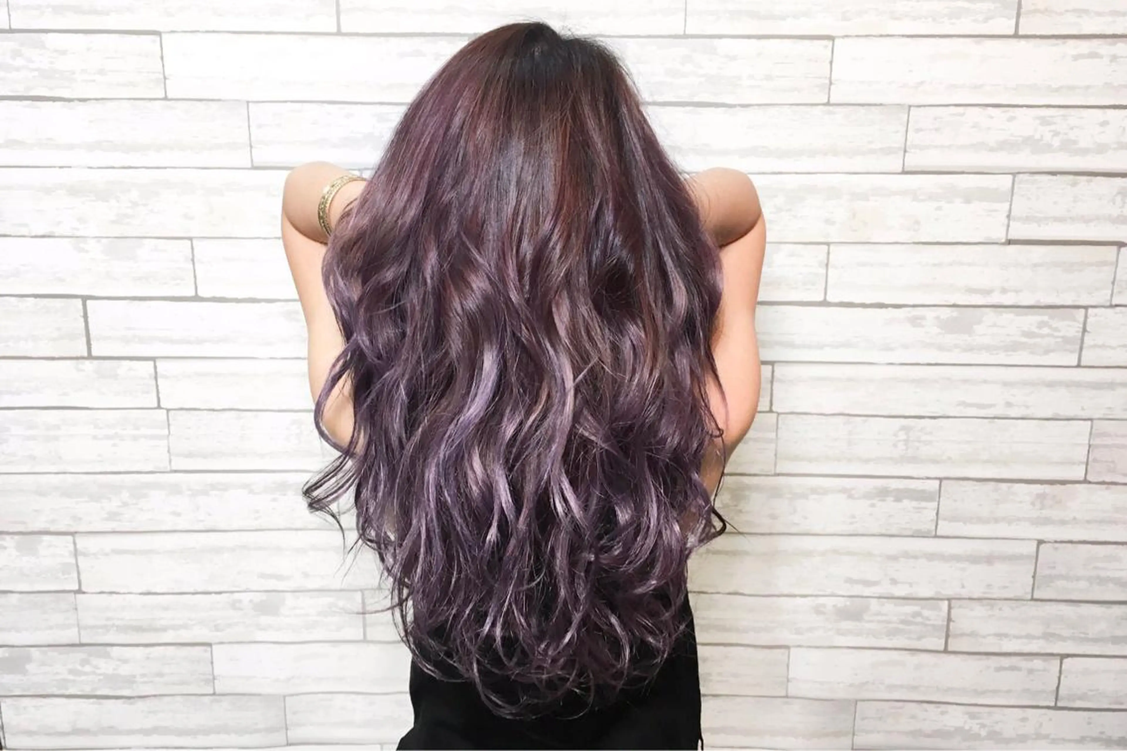 ロング カラー ヘアアレンジ ダブルカラー レッドカラー ANBEL所属・ANBEL代表 西尾裕樹のヘアスタイル