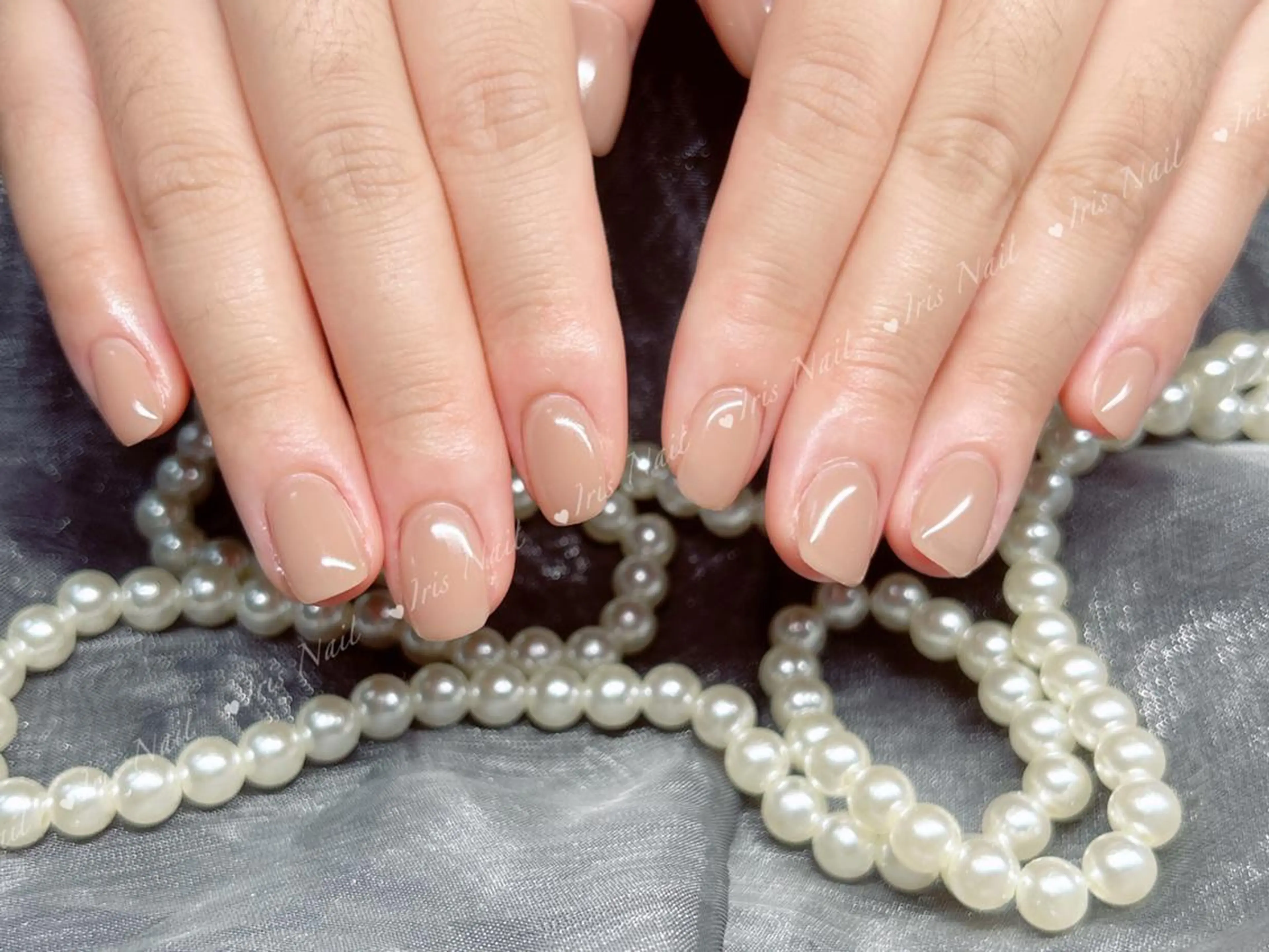 ネイル オフィスネイル シンプルネイル ハンドネイル ハンドケア OoAmi_ Nailのネイルデザイン