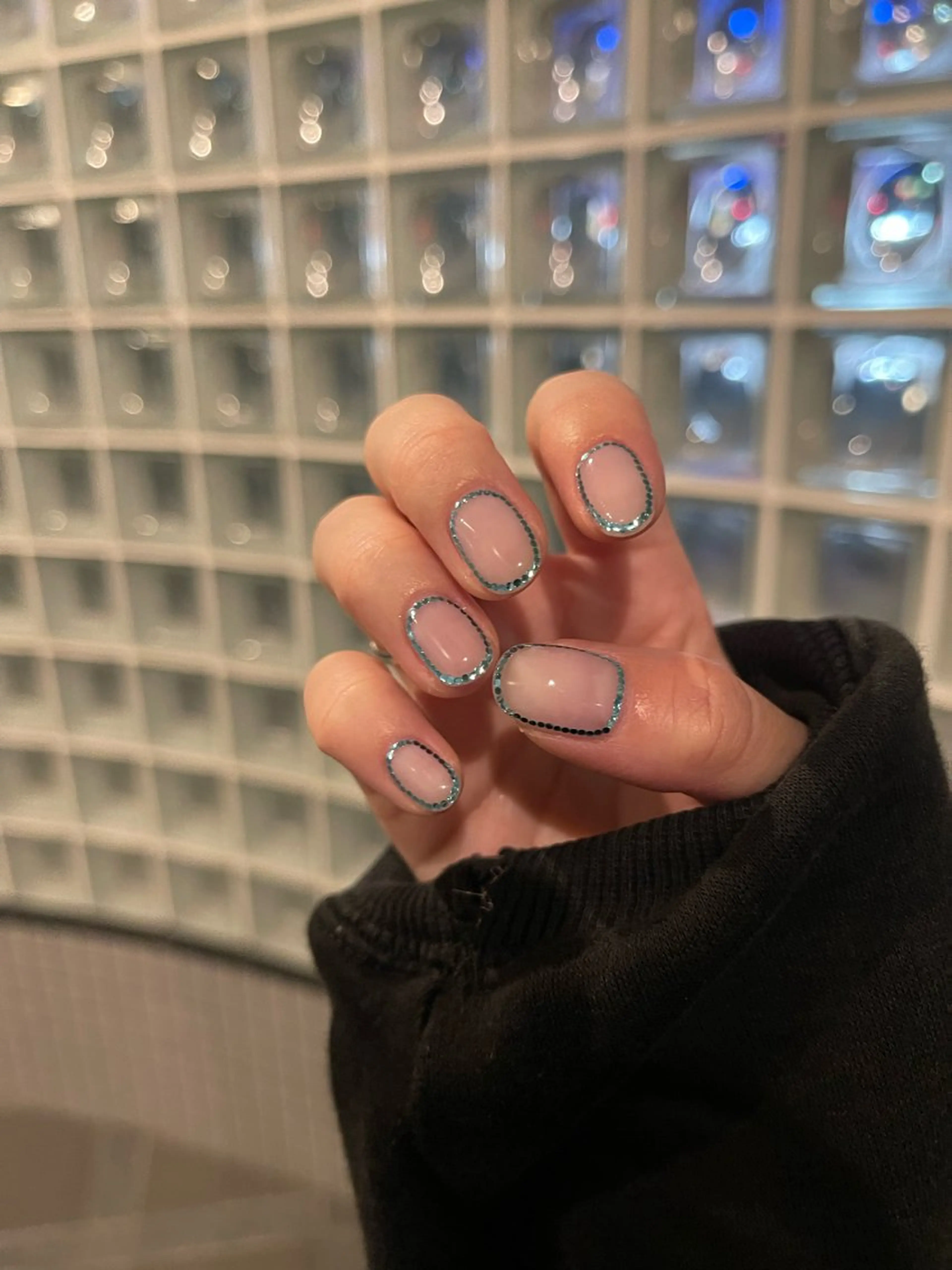 ネイル ホログラムネイル キラキラネイル シンプルネイル Utopia nail_のネイルデザイン