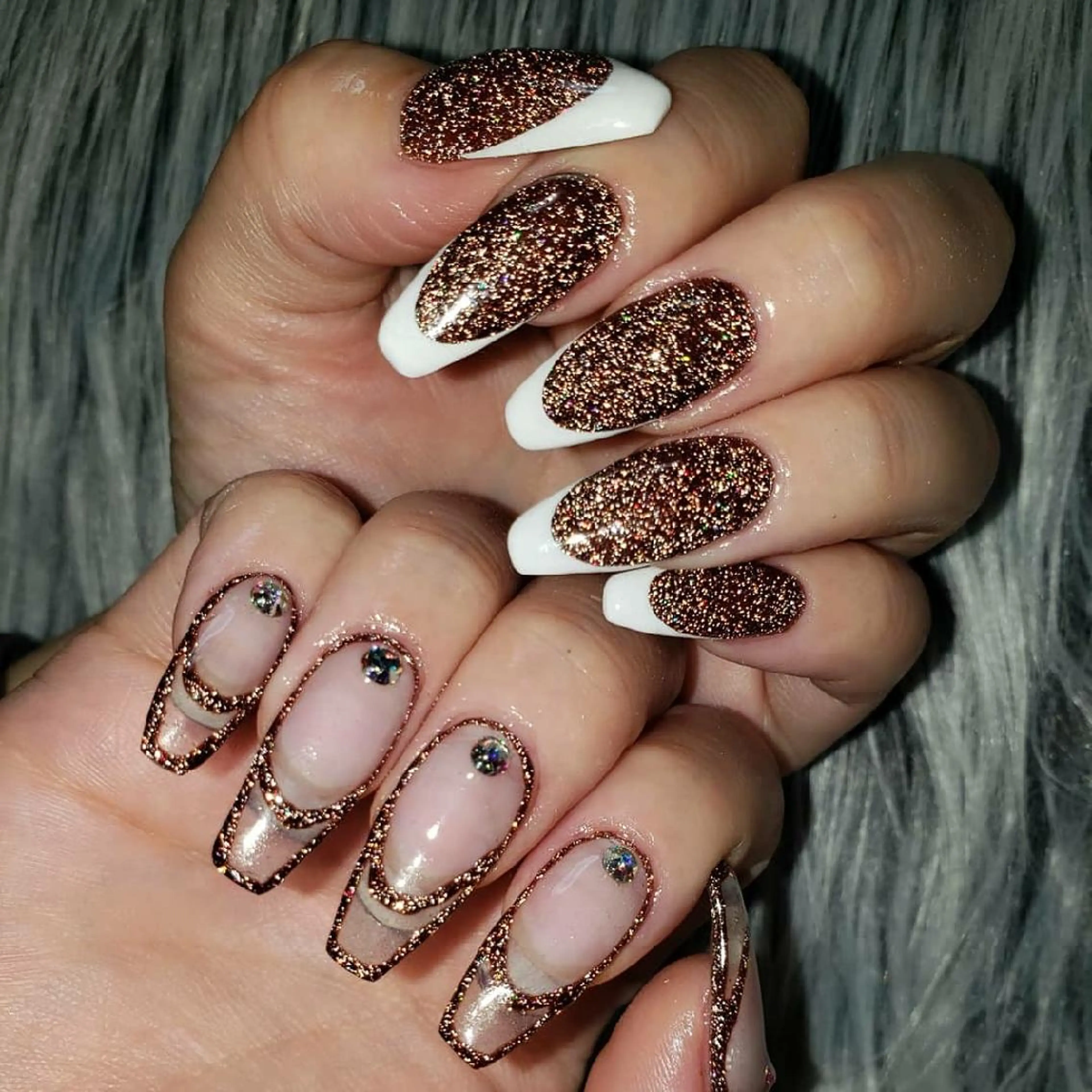 ネイル フラッシュネイル フレンチネイル ニュアンスネイル Nail salon Coco所属・Nail salon Coco【溝の口駅】のネイルデザイン