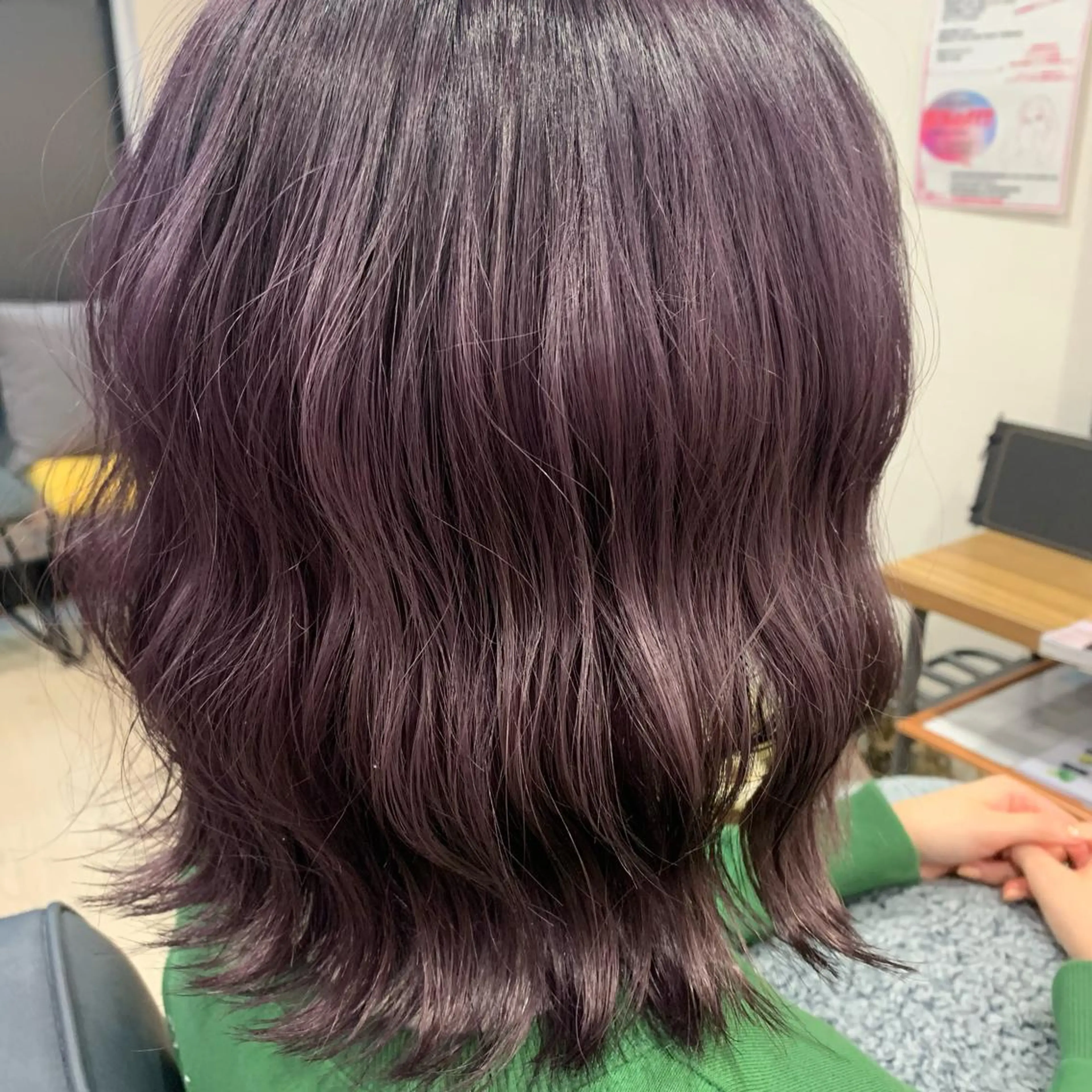 カラー ブリーチ ラベンダーカラー hair & spa Nalu所属・hair & spa Naluのヘアスタイル