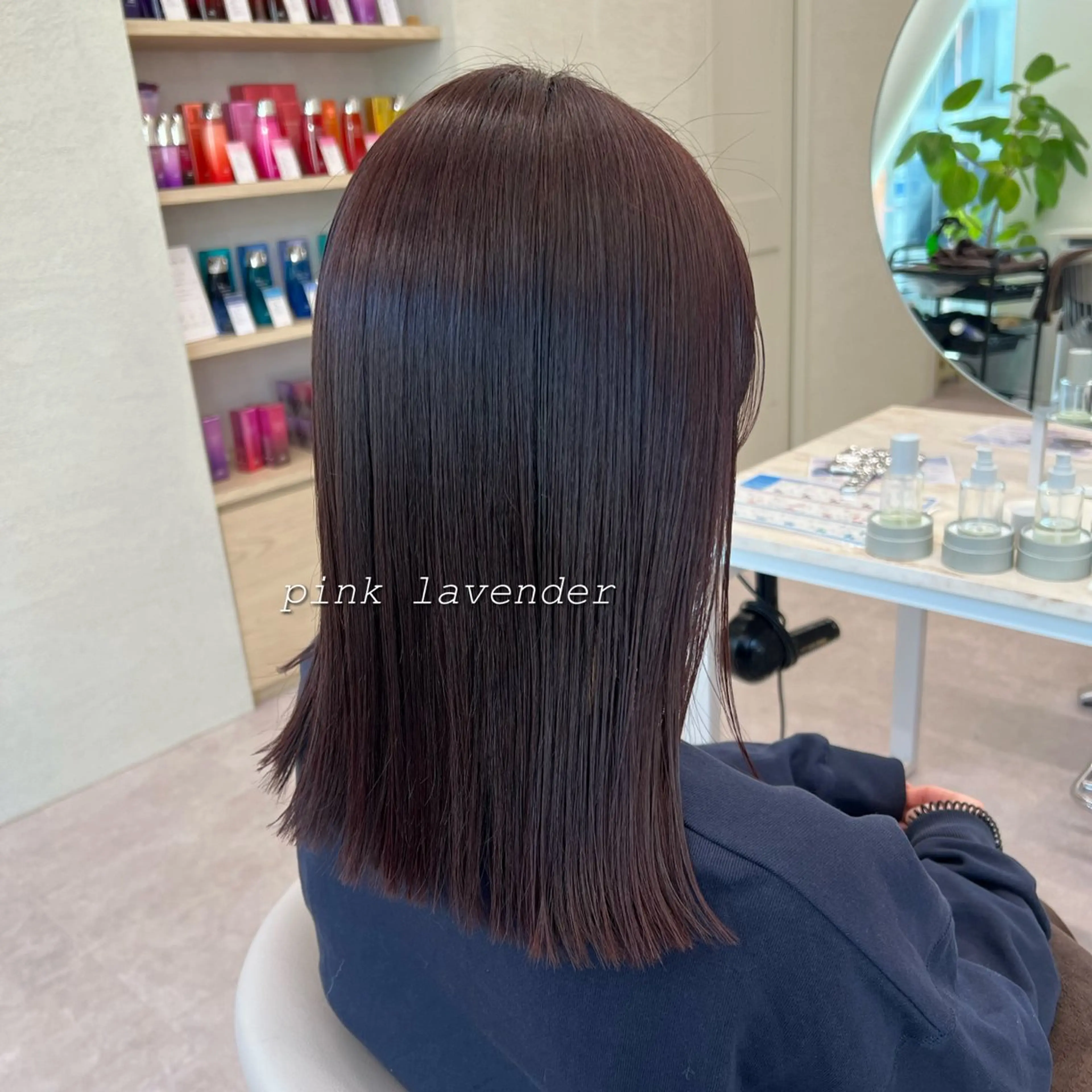 セミロング カラー 顔周りカット レイヤーカット 小顔カット トリートメント カット ヘアカラー トリートメント 美髪矯正/髪質改善/ 艶髪🤍伊藤梨紗のヘアスタイル