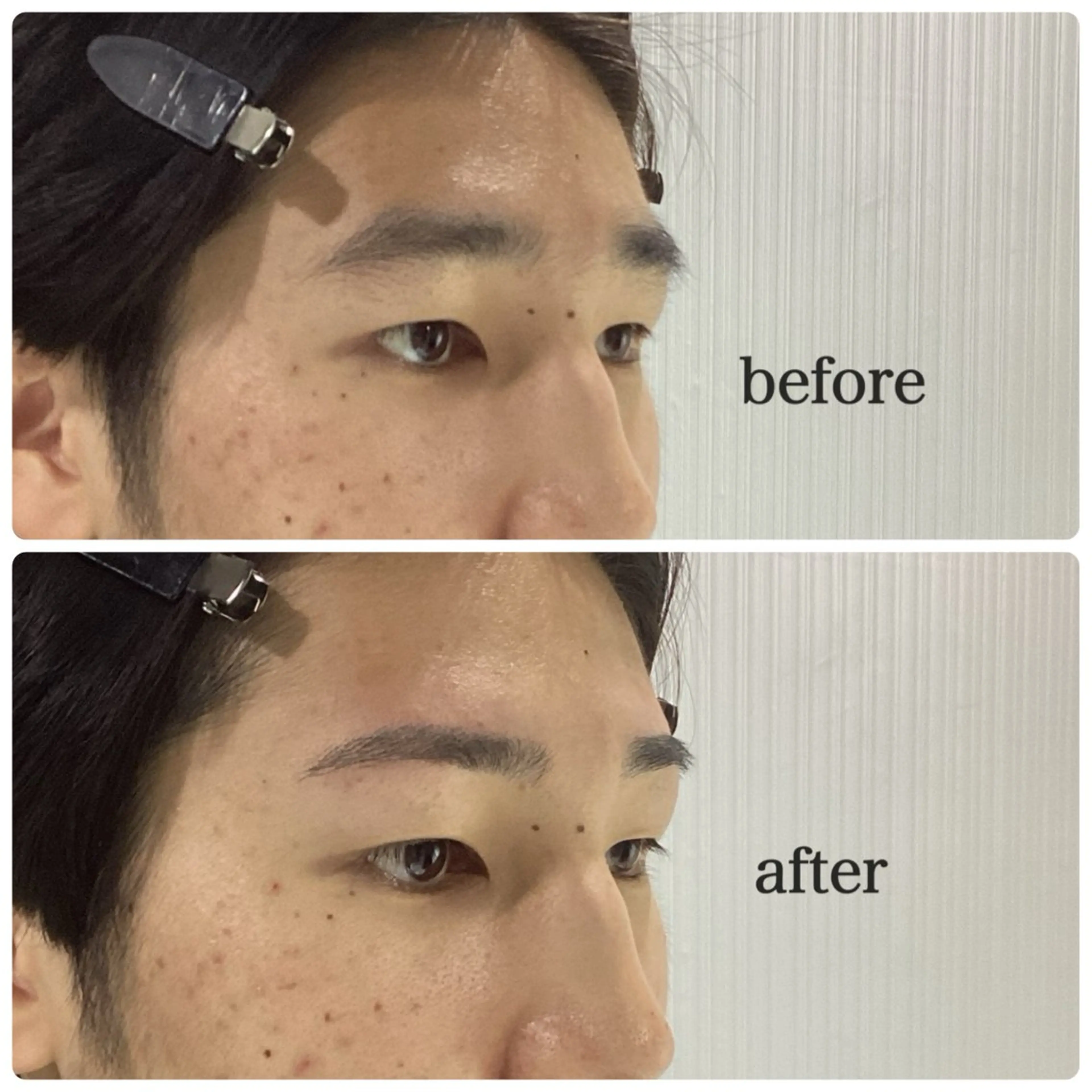 アイブロウ メンズ専用アイブロウサロンCREA所属・Fukunaga emiの眉毛・アイブロウイメージ