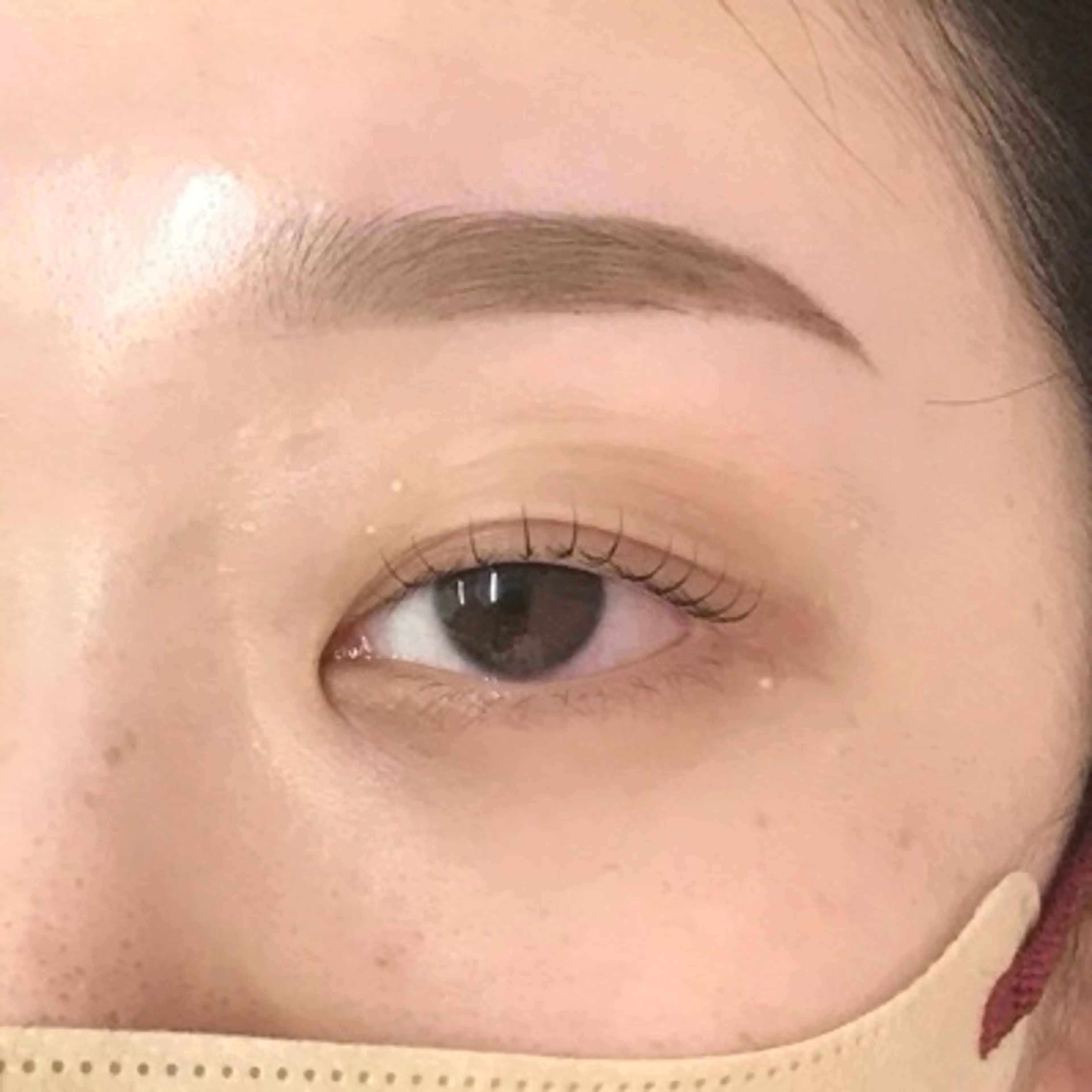 期間限定⭐️ 左右の不揃い解決します❣️アイブロウスタイリング。間引き+メイクアドバイス込み。の写真