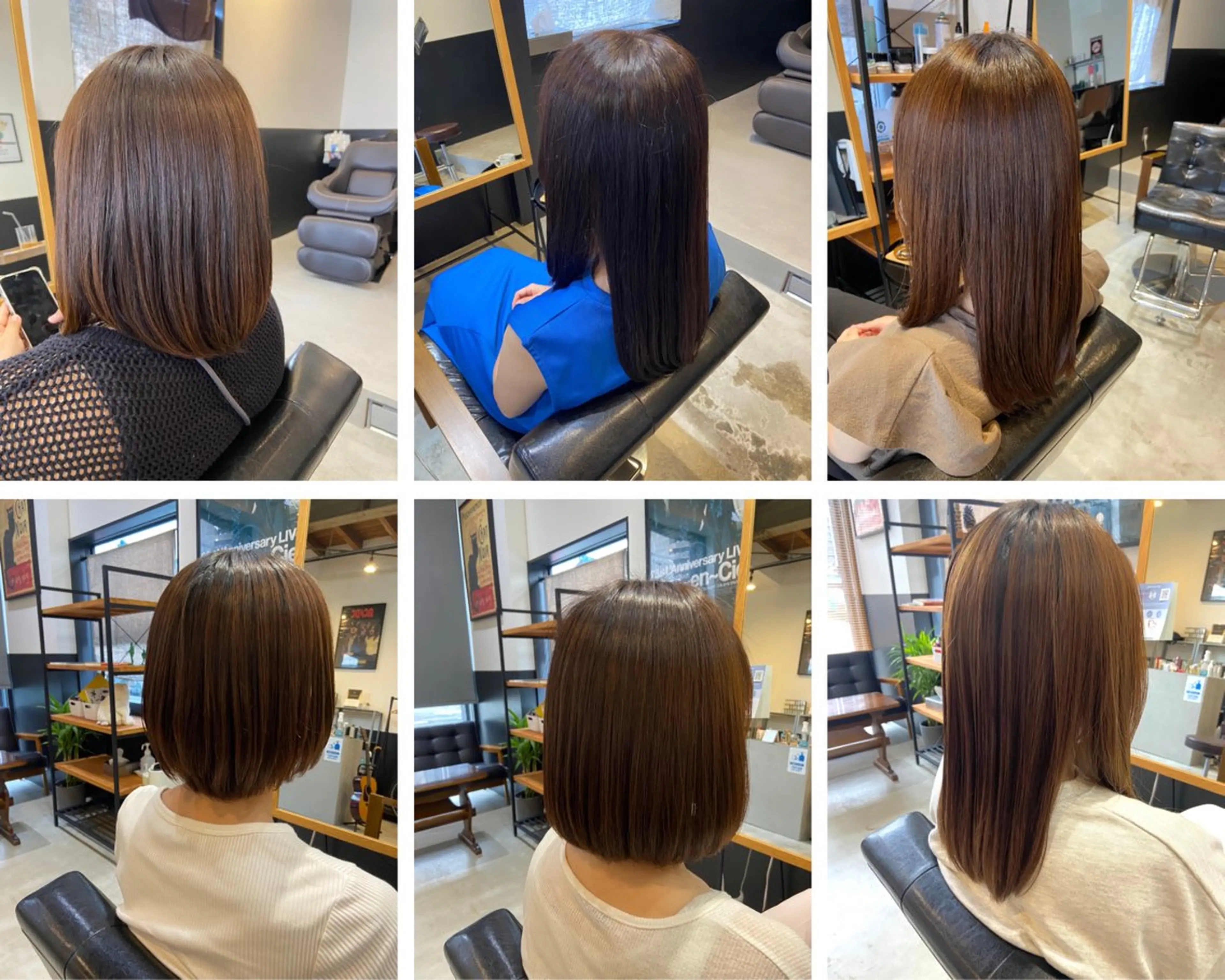 セミロング 縮毛矯正 hair salon TOKUNAGA所属・💫縮毛矯正/ カット💫徳永あい子のヘアスタイル