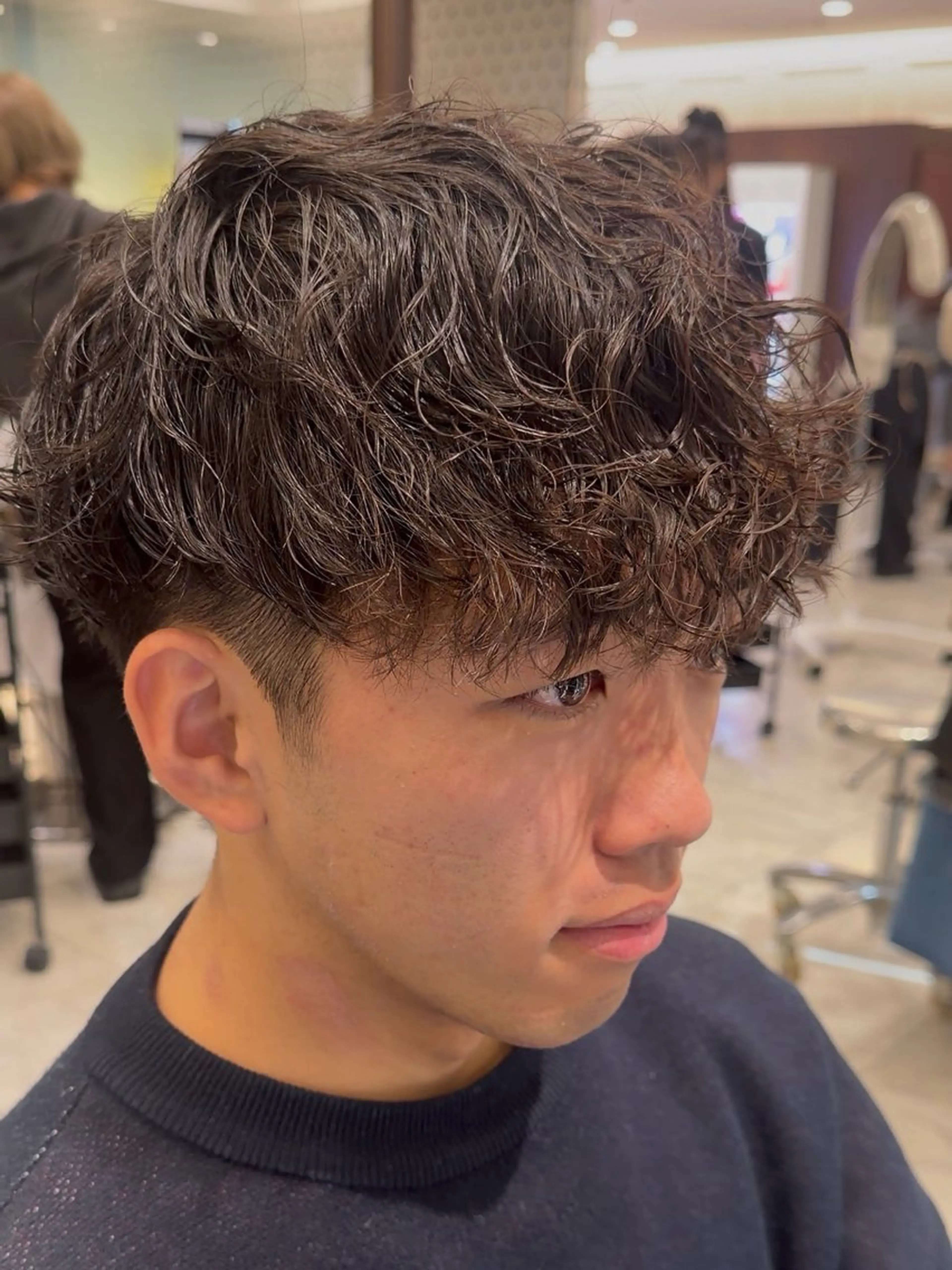 メンズ メンズパーマ スペインカール 🌈apish /men's特化🌈のヘアスタイル