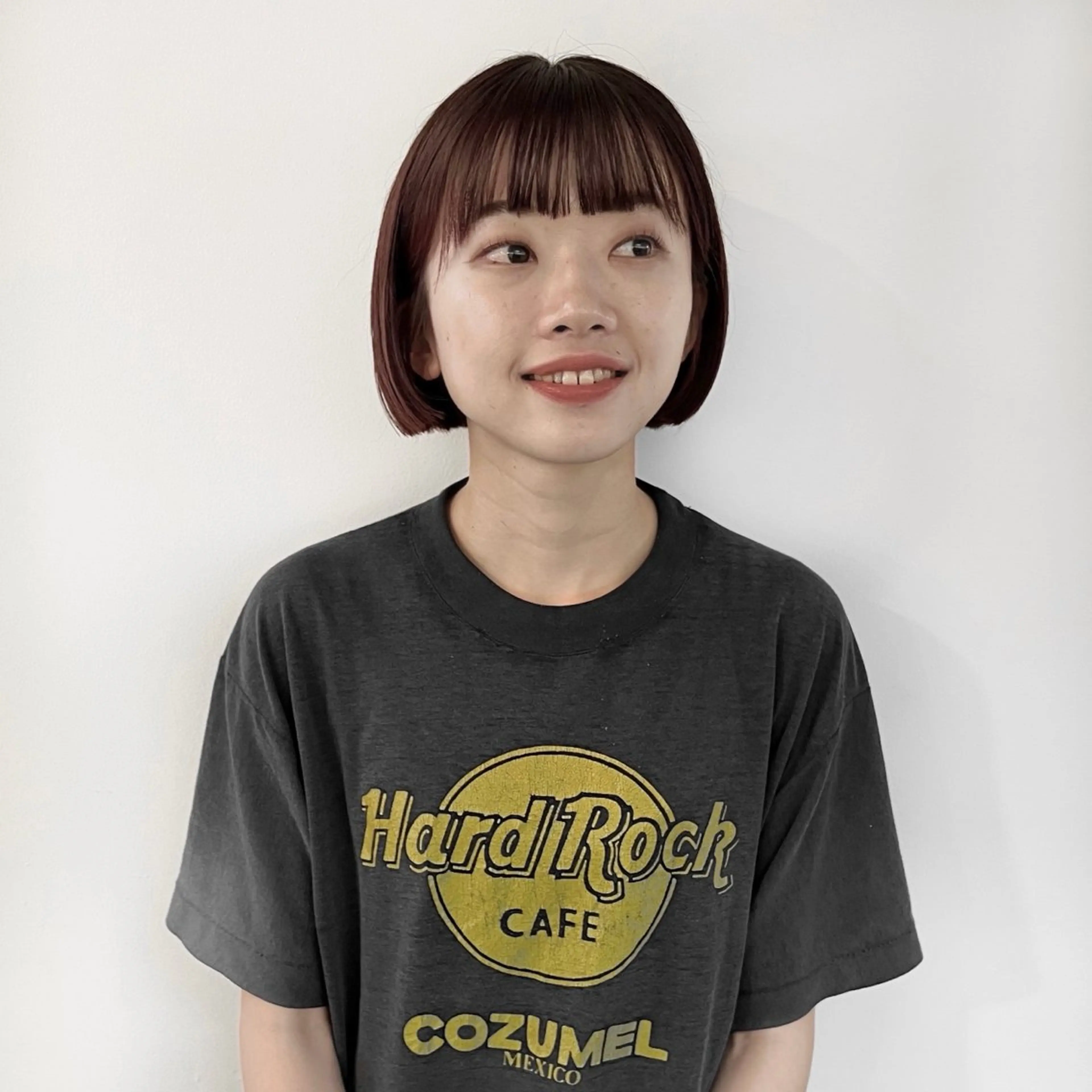 ショート ヘアカラー トリートメント 小山夕稀/ニュアンス パーマ/新城のヘアスタイル