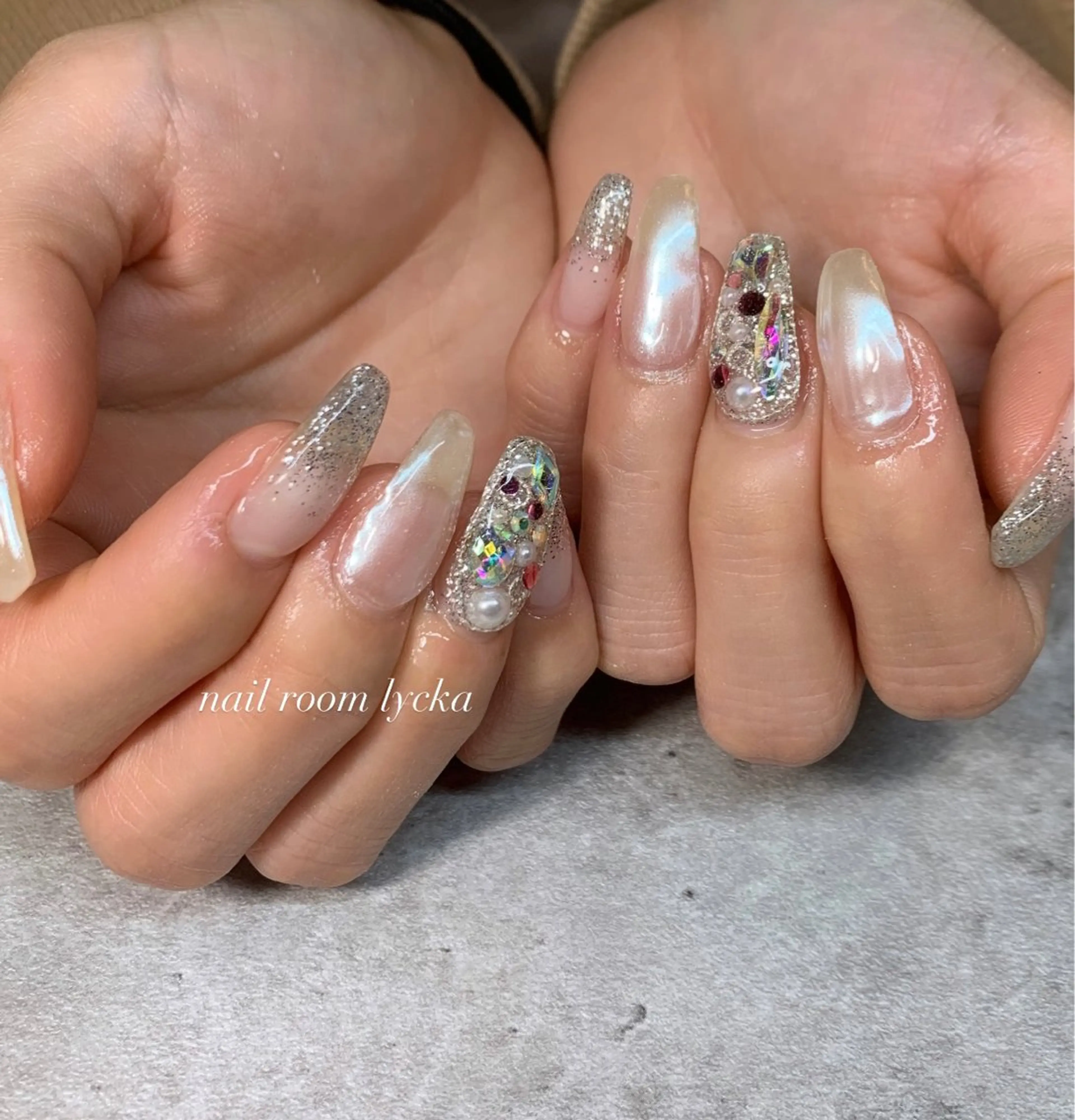 ネイル ﾈｲﾙﾙｰﾑﾘｯｶ 𝐦𝐚𝐲𝐮のネイルデザイン