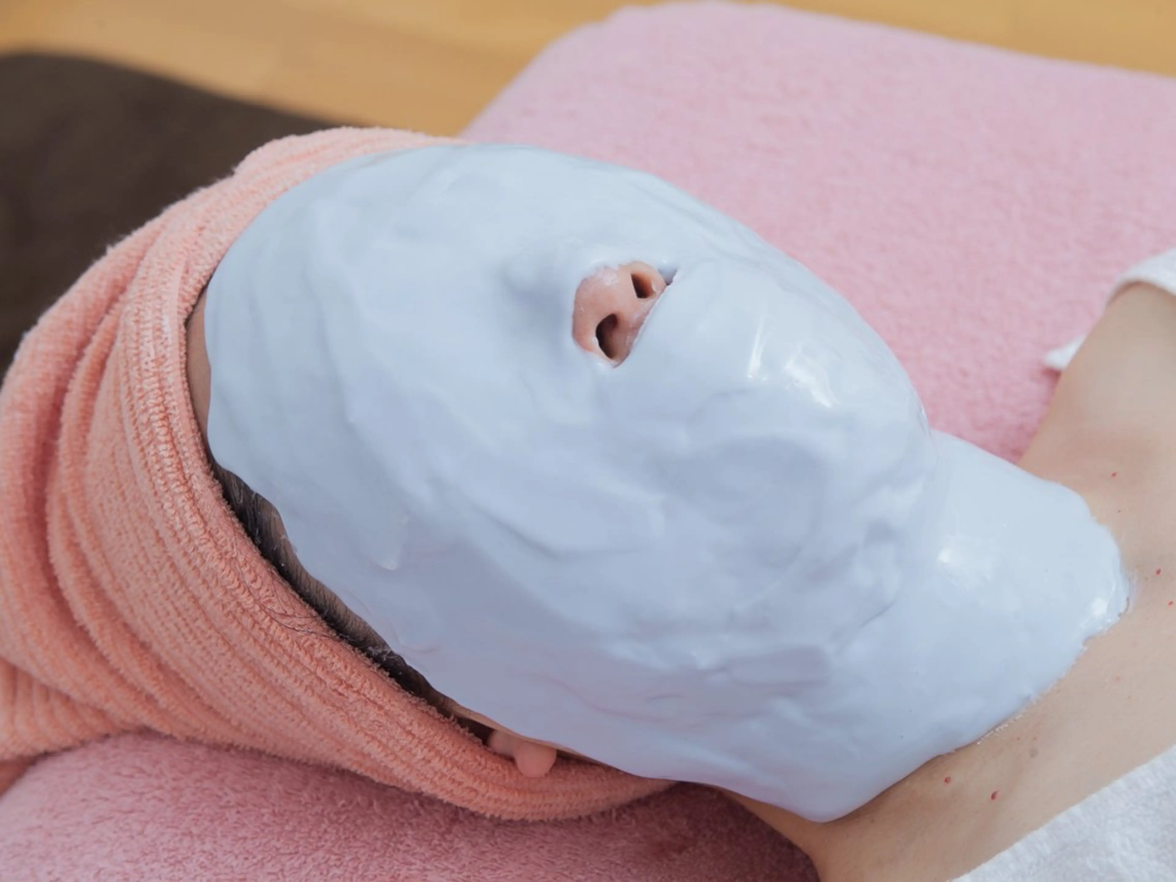 《保湿&鎮静》オールハンドフェイシャルエステ☆韓国でも人気のモデリングパック付 〈レディース〉¥13200→の写真