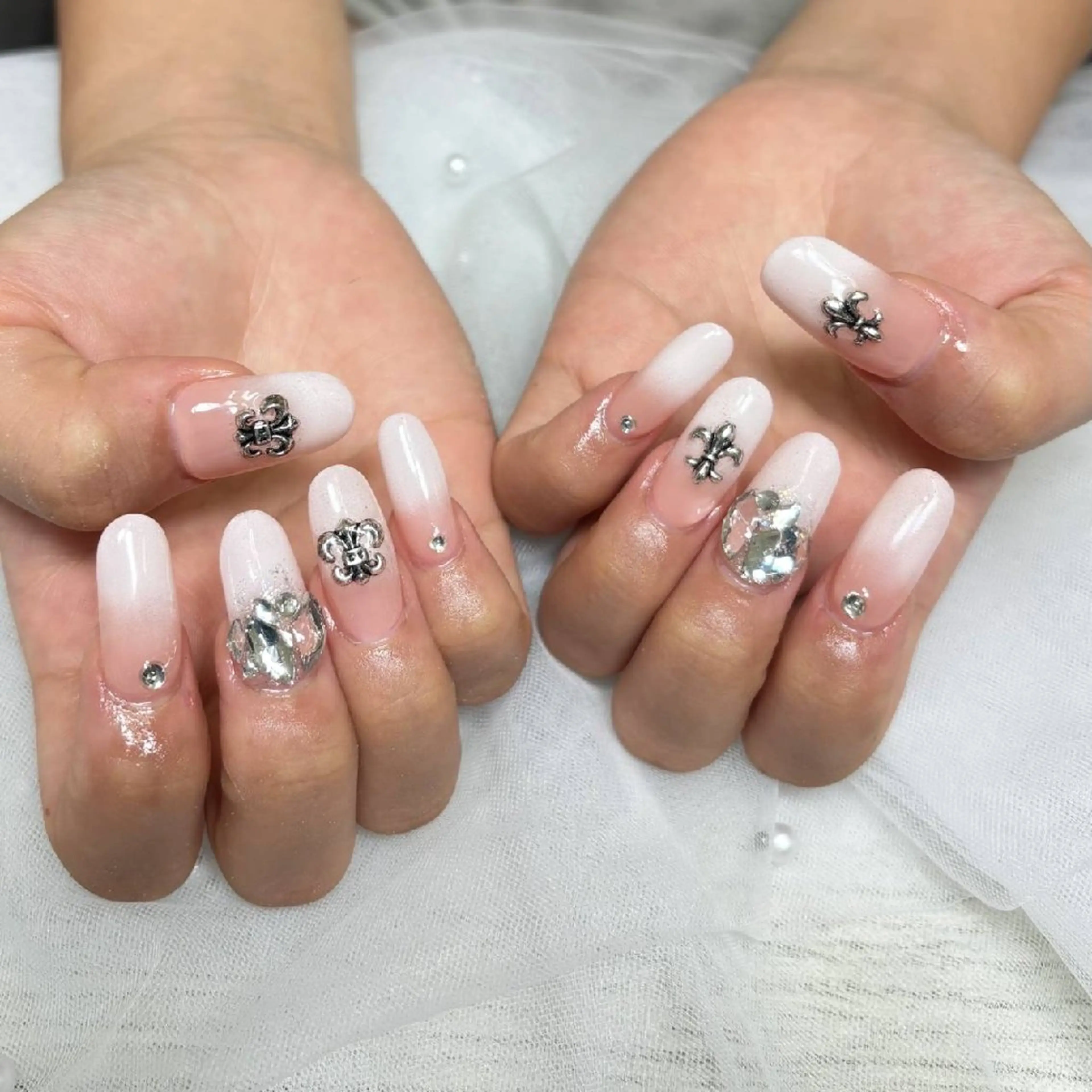 ネイル 長さ出し ハンドネイル ｍｅｌｉｓｓａ Ｎａｉｌｓのネイルデザイン