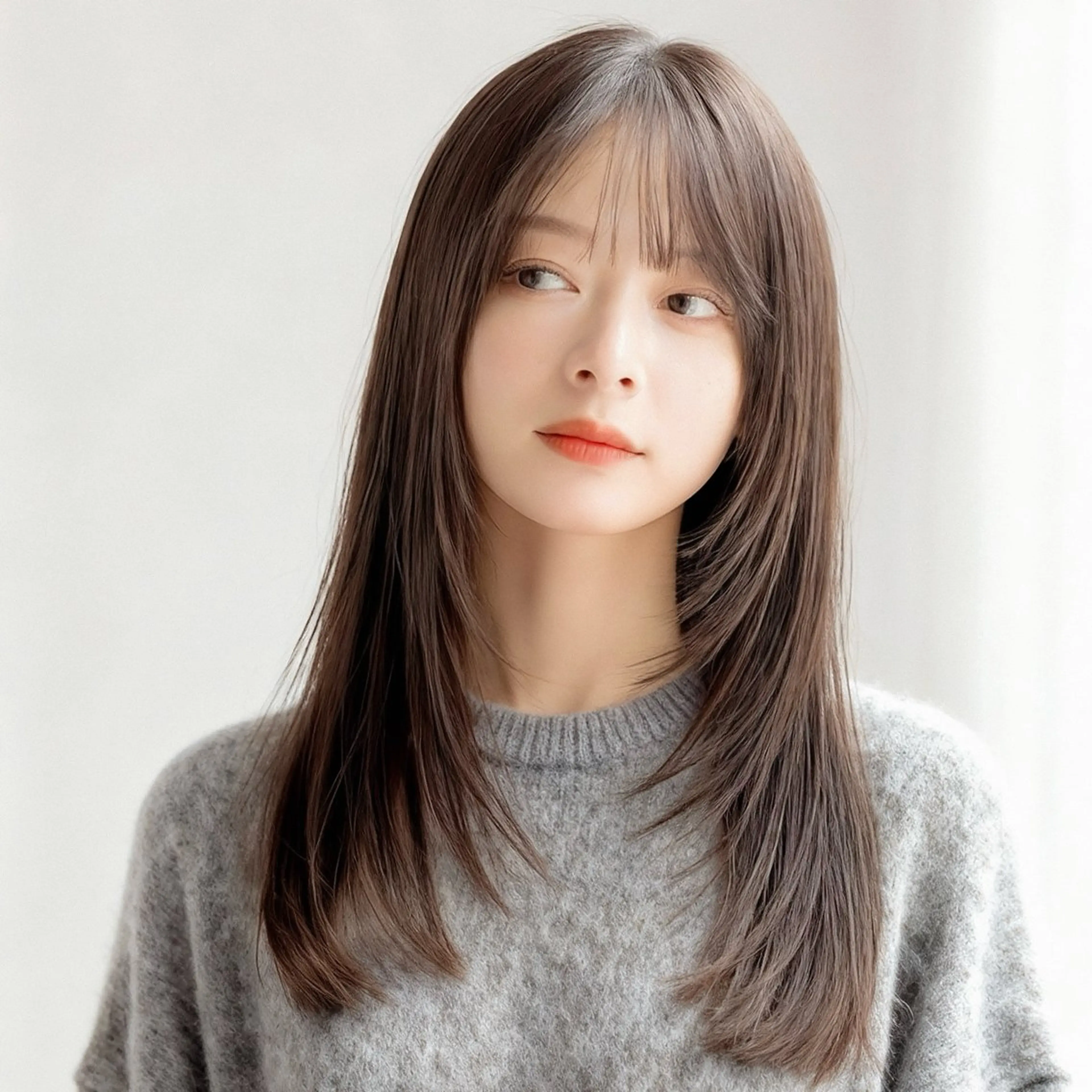 ロング レイヤーカット ヘアカラー トリートメント リベイル けんたのヘアスタイル