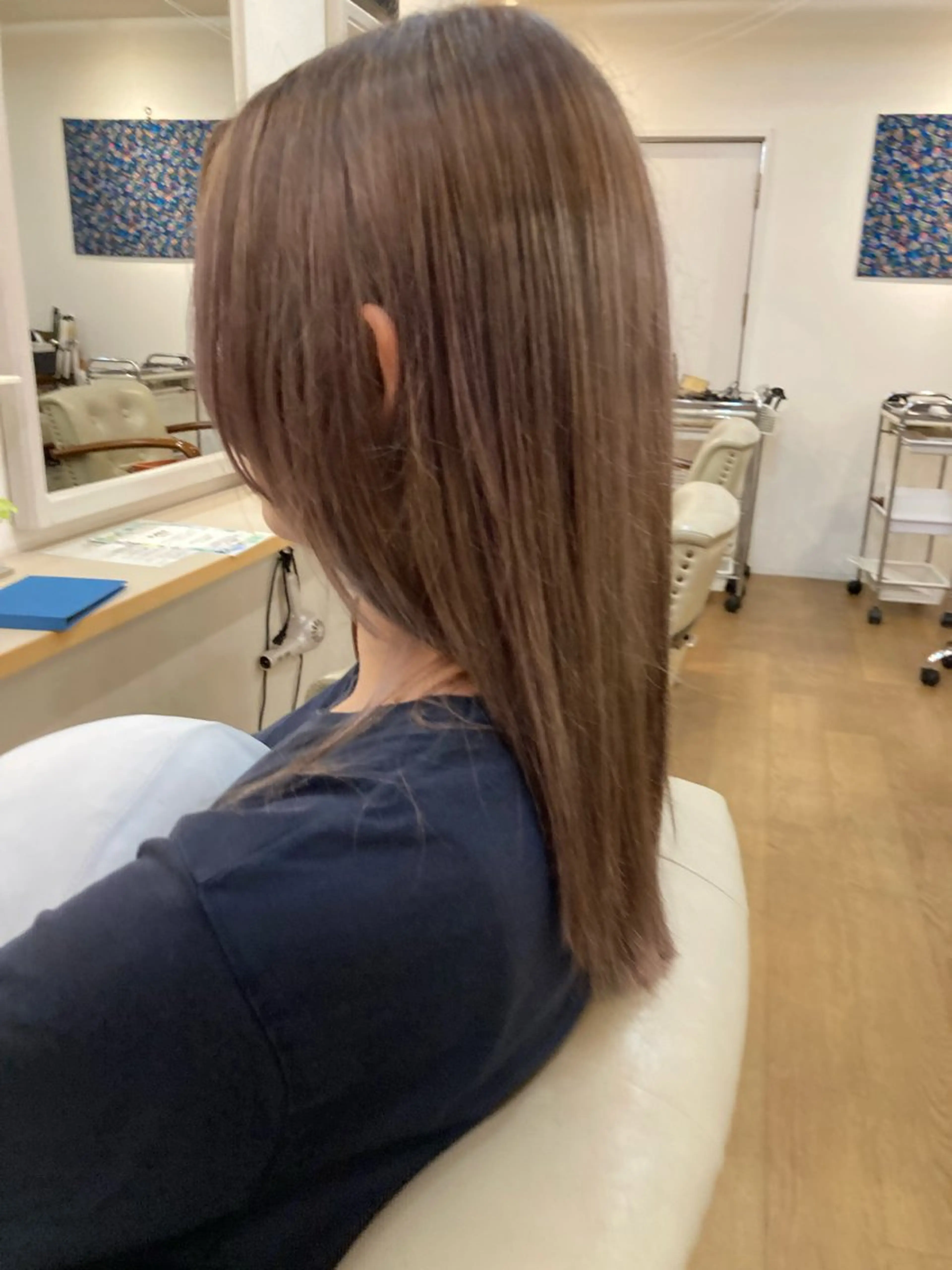 【🌟木曜限定🌟モデル募集再開💪】ブリーチなしダブルカラー🌈顔まわりカット💇🏻‍♀️の写真