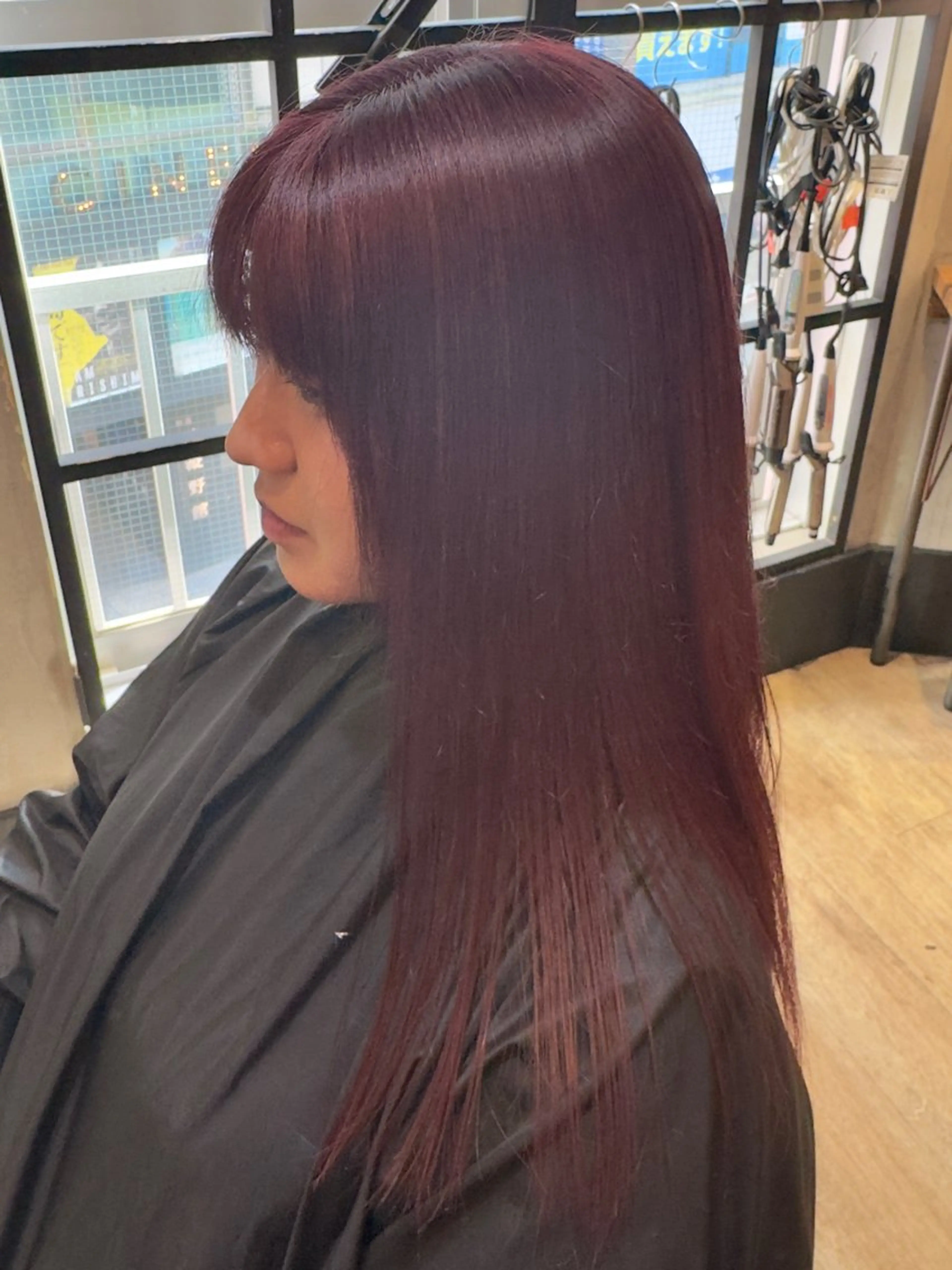 ロング カラー ヘアカラー 立川/ブリーチ/ 髪質改善/西川翔真のヘアスタイル