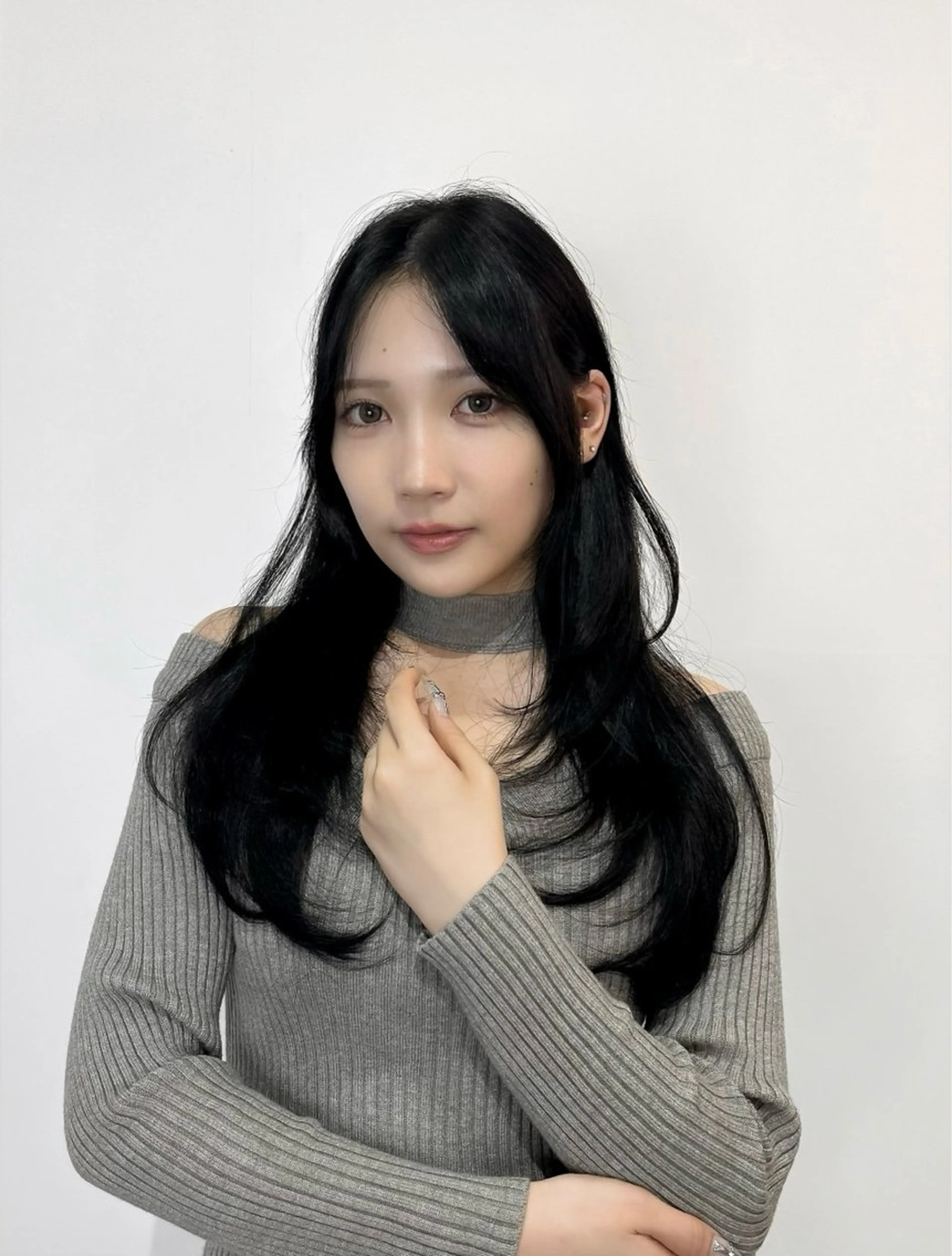 ロング カラー 𝐘𝐔𝐌𝐄/ capture‪❤︎のヘアスタイル