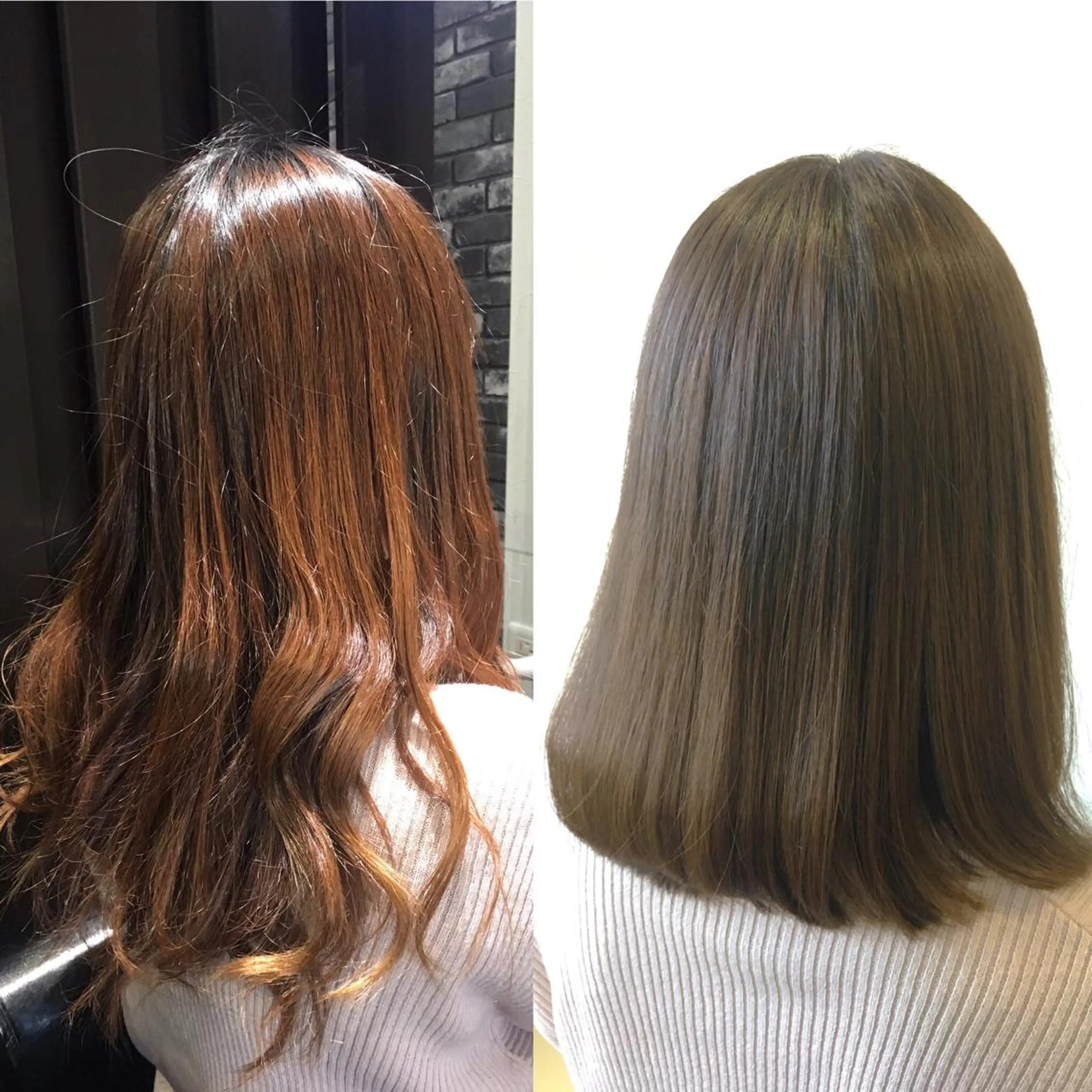 ミディアム カラー ベージュカラー トリートメント Rise Heart 中村 裕介のヘアスタイル