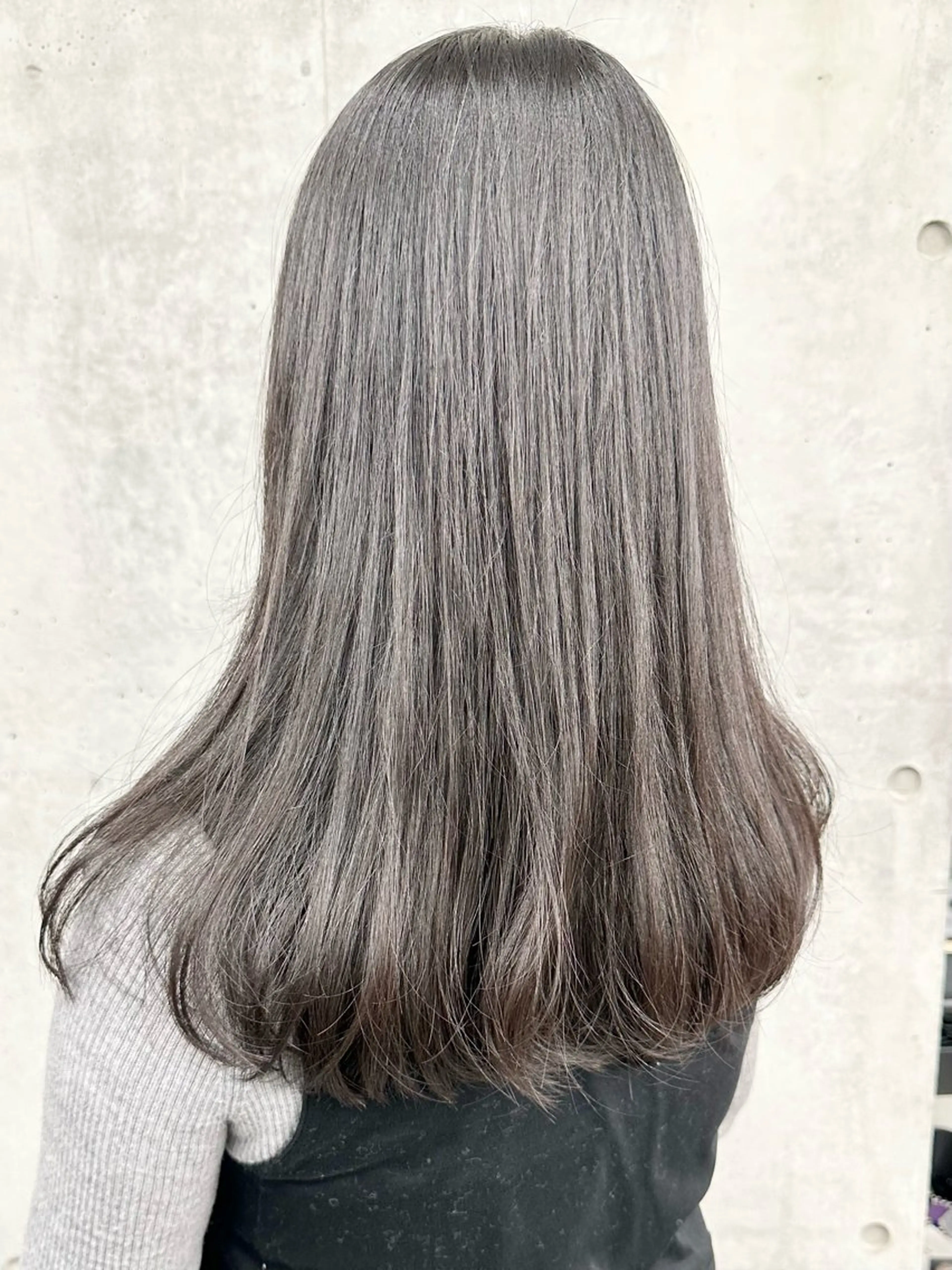 ロング カット ヘッドスパ 小顔ボブ/お悩み解決 /ボブパーマ/とういのヘアスタイル