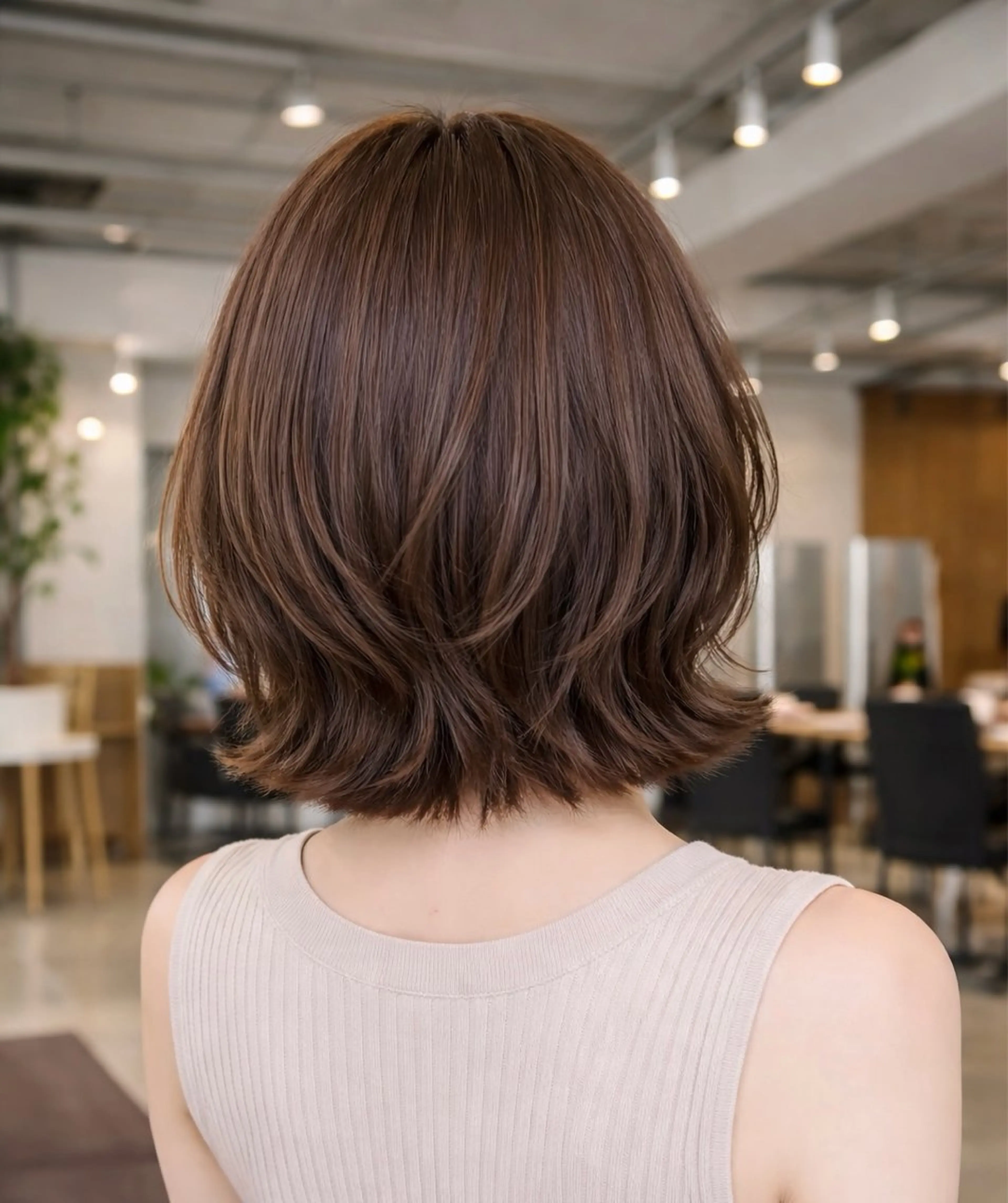 ミディアム ボブカットモデル 🧃Shionのヘアスタイル