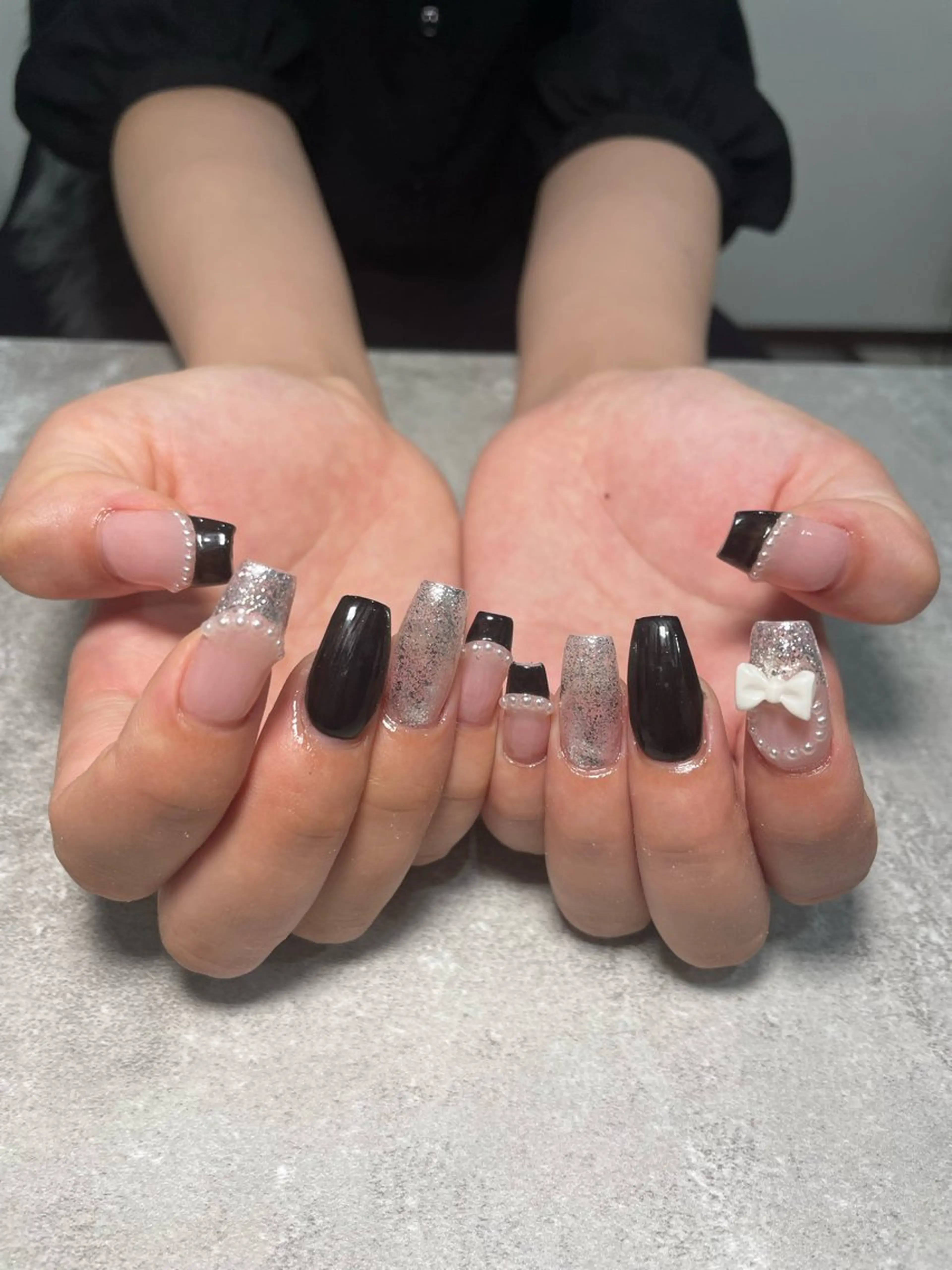 ネイル 長さ出し 持ち込み Raviliss ♡のネイルデザイン