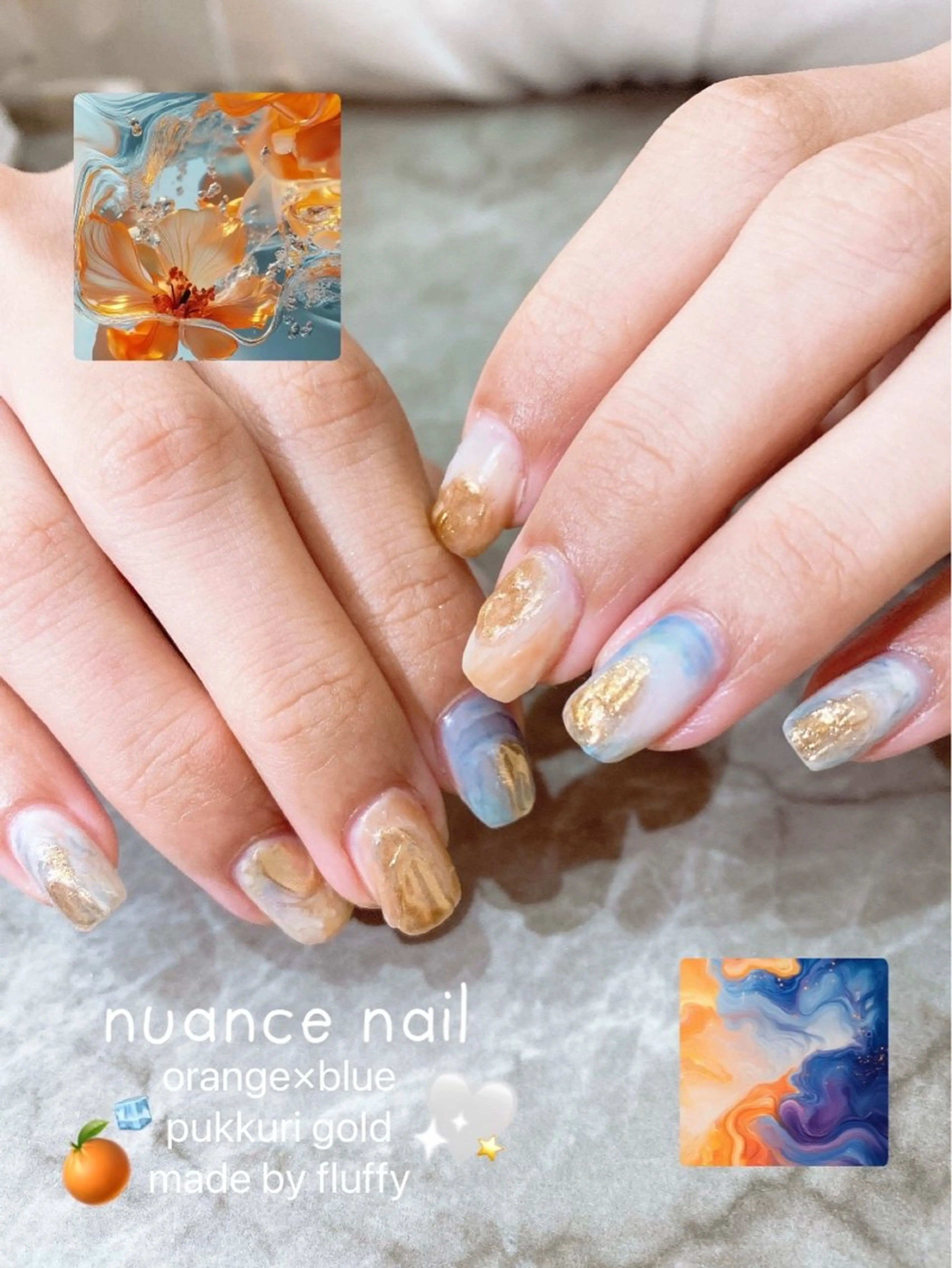 ネイル ハンドネイル fluffy所属・FluffyNail by yuzukiのネイルデザイン