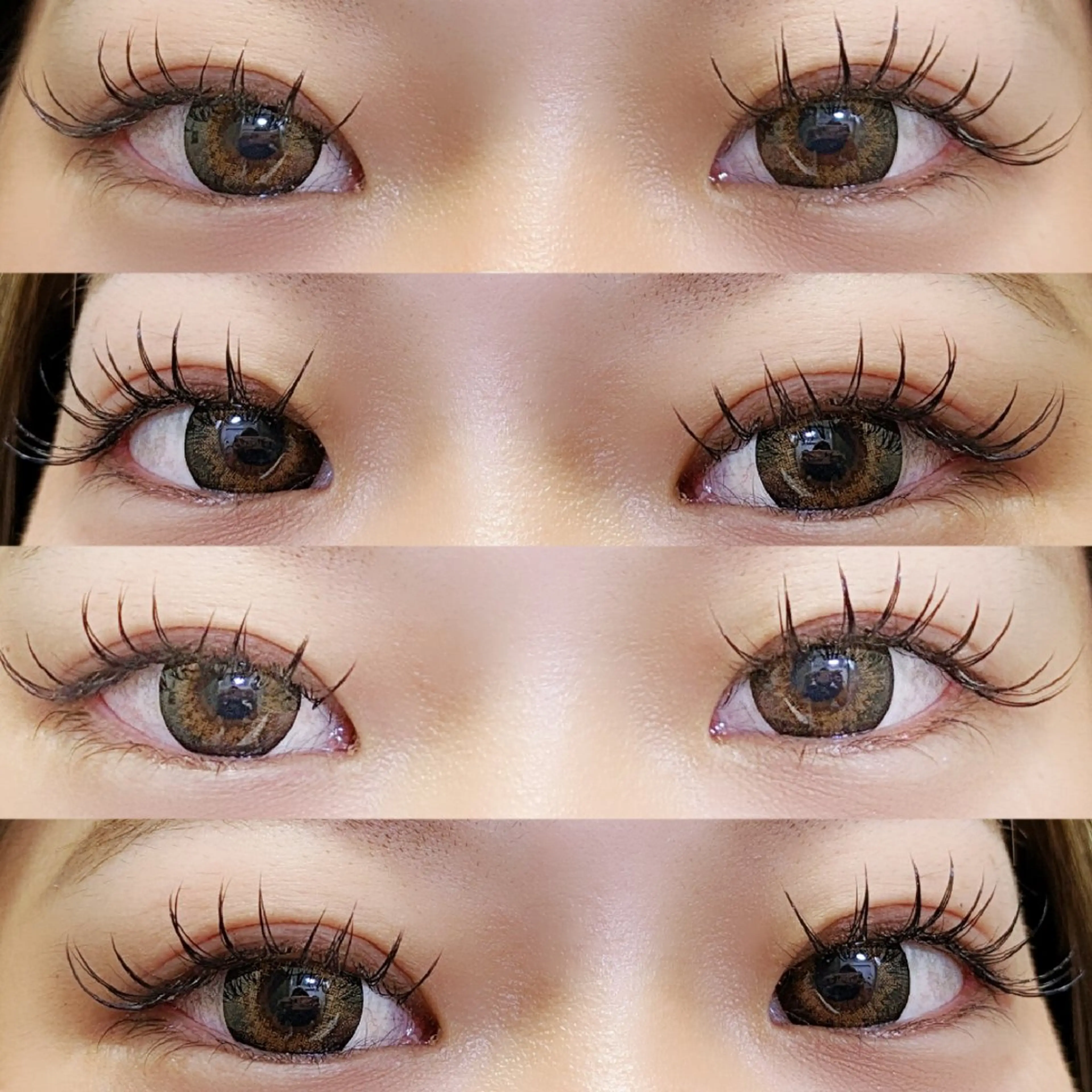 マツエク・マツパ 束感まつ毛 linda ABEのマツエク・マツパデザイン