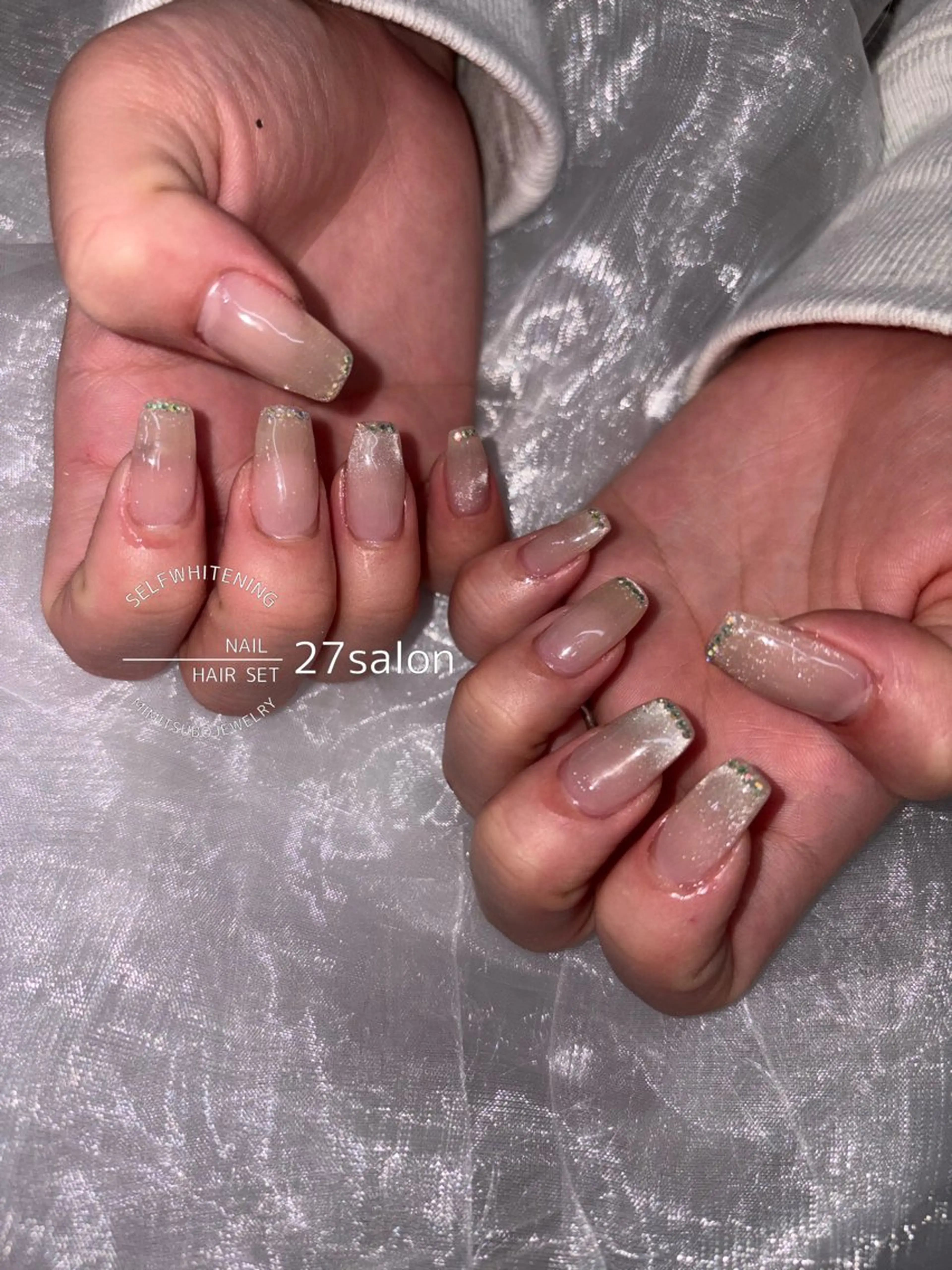 ネイル マグネットネイル ハンドネイル 27salon yuinaのネイルデザイン