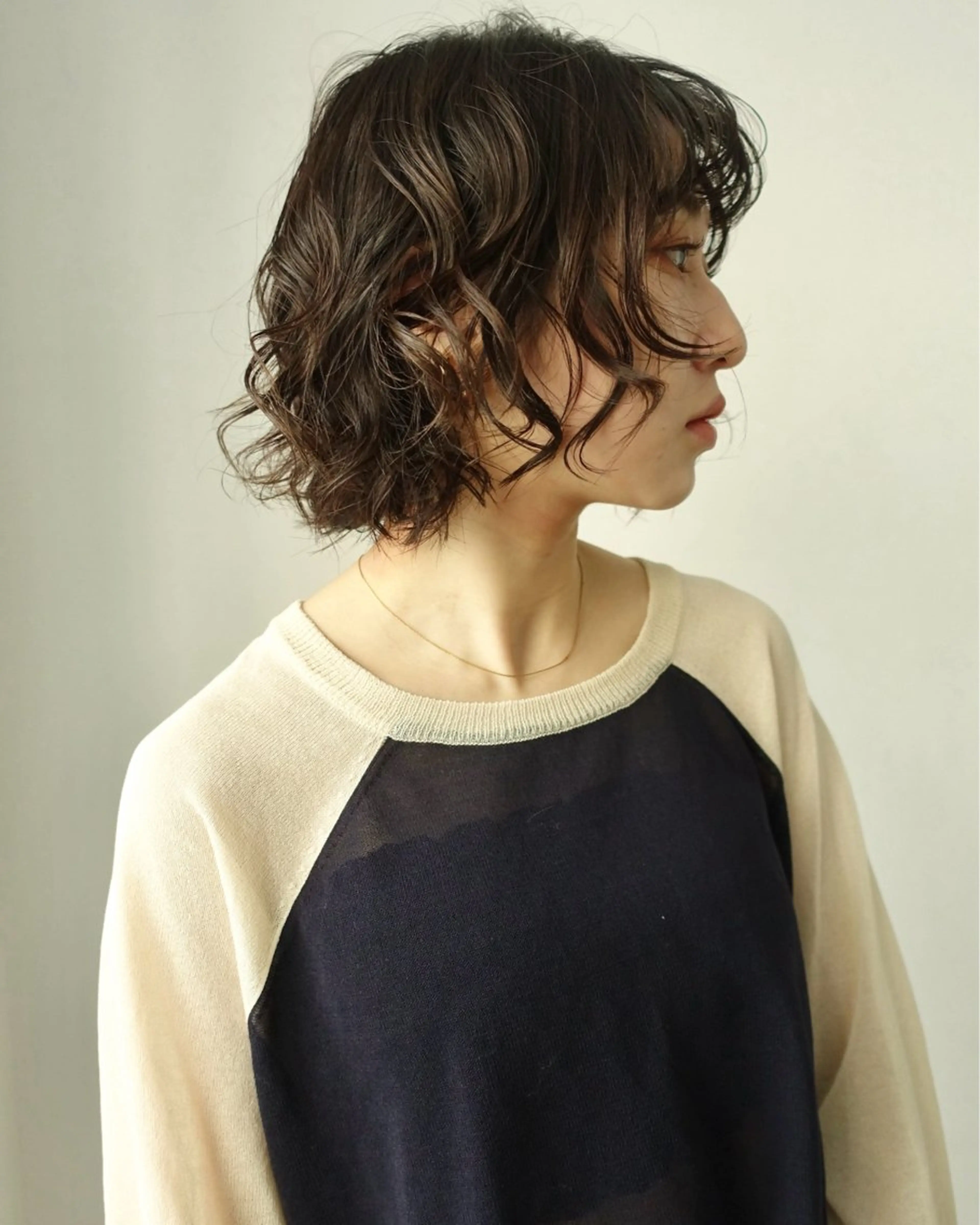 ショート パーマ pole所属・【pole】 minaのヘアスタイル