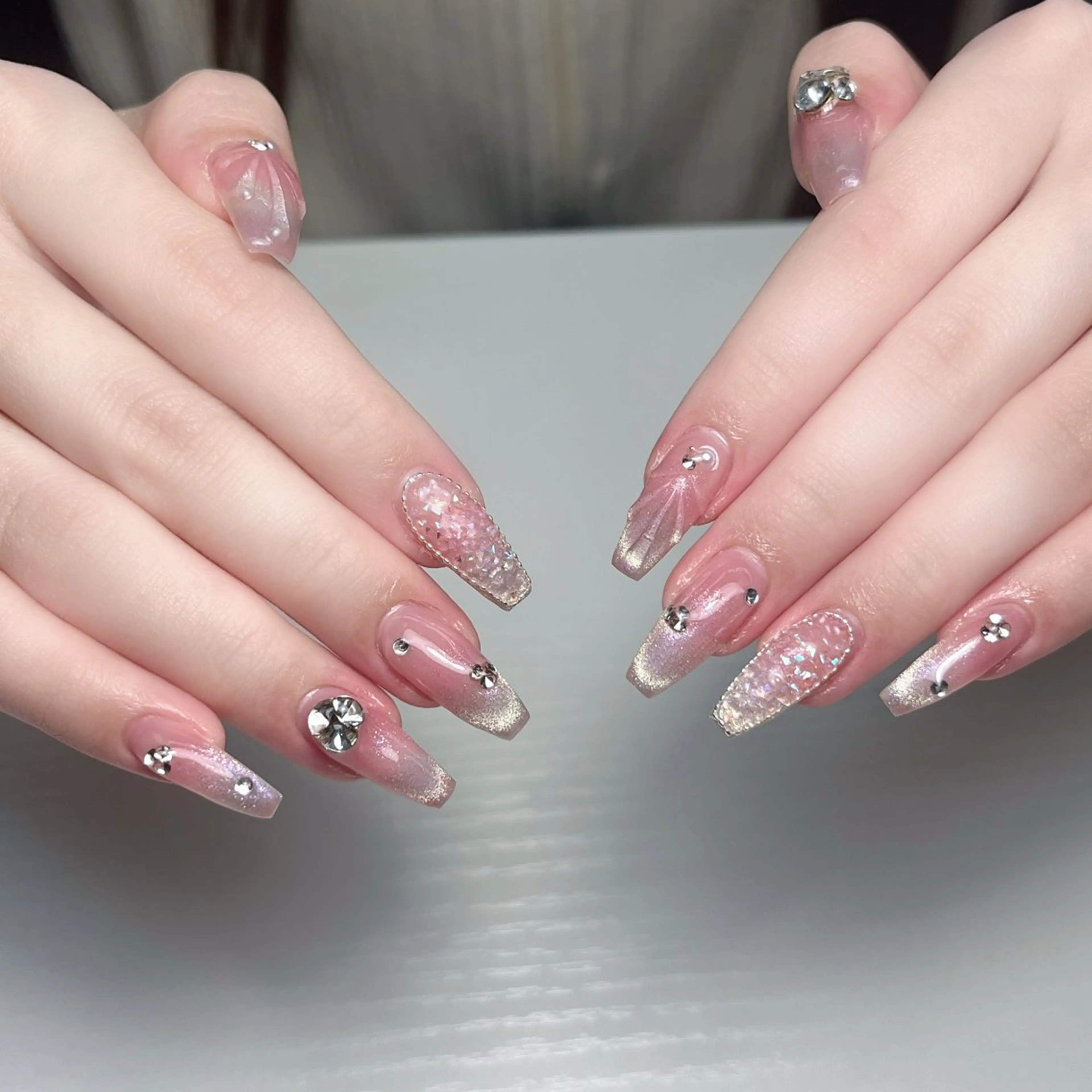 ネイル ハンドネイル ハンドケア Panda chan Novaのネイルデザイン