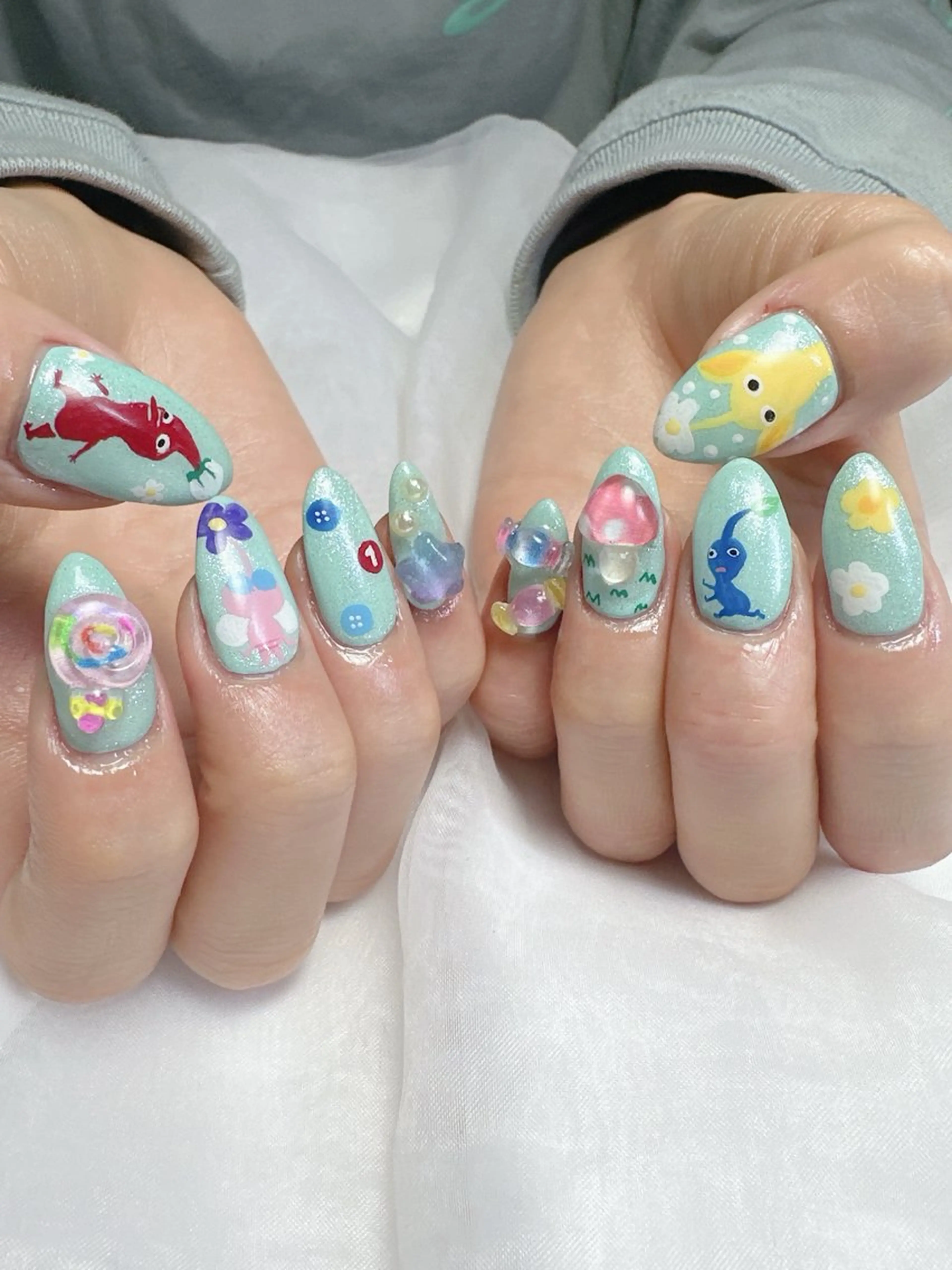 ネイル ハンドネイル うにゃねいる🌷 Mayaのネイルデザイン
