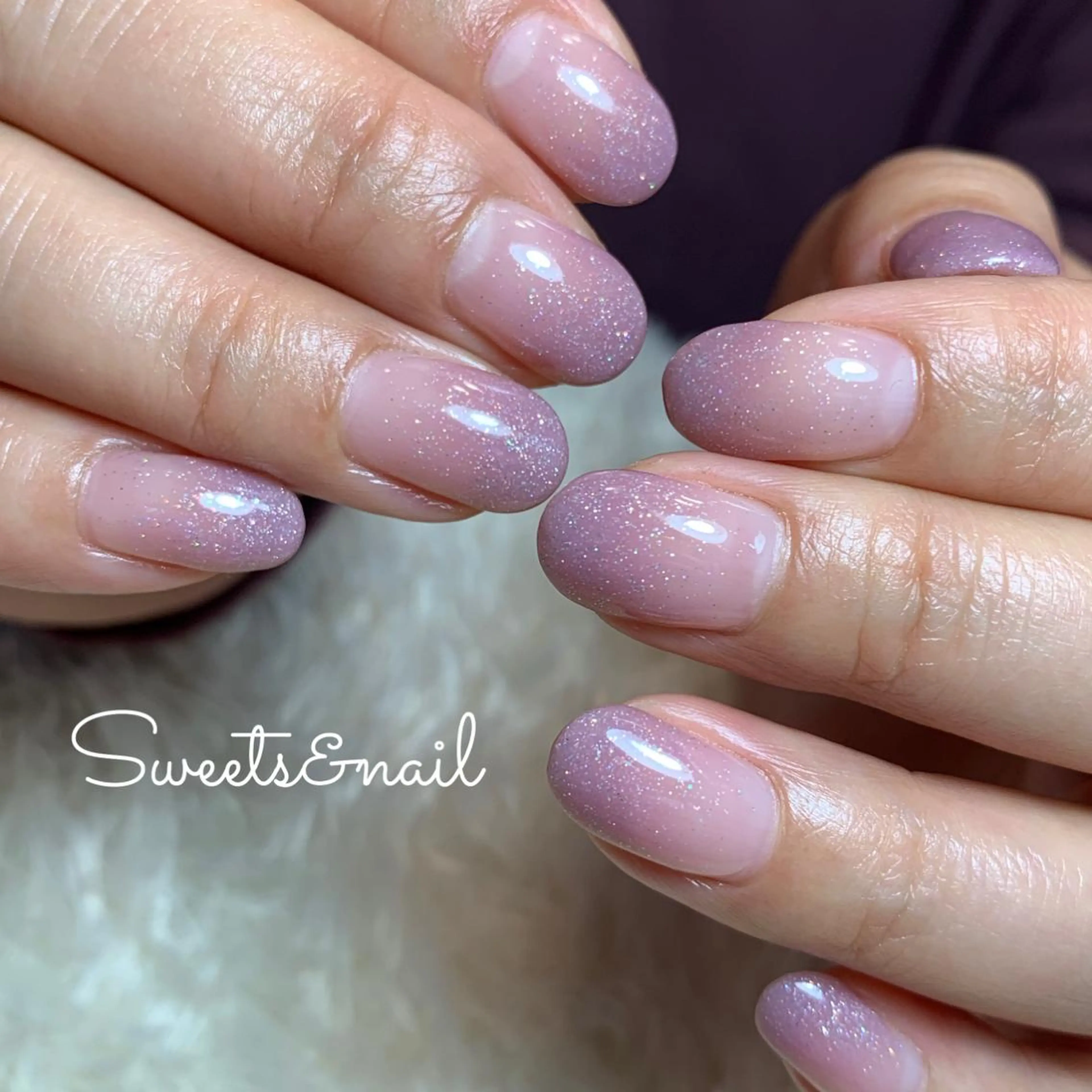 ネイル パープル Sweets＆ nail みなこのネイルデザイン