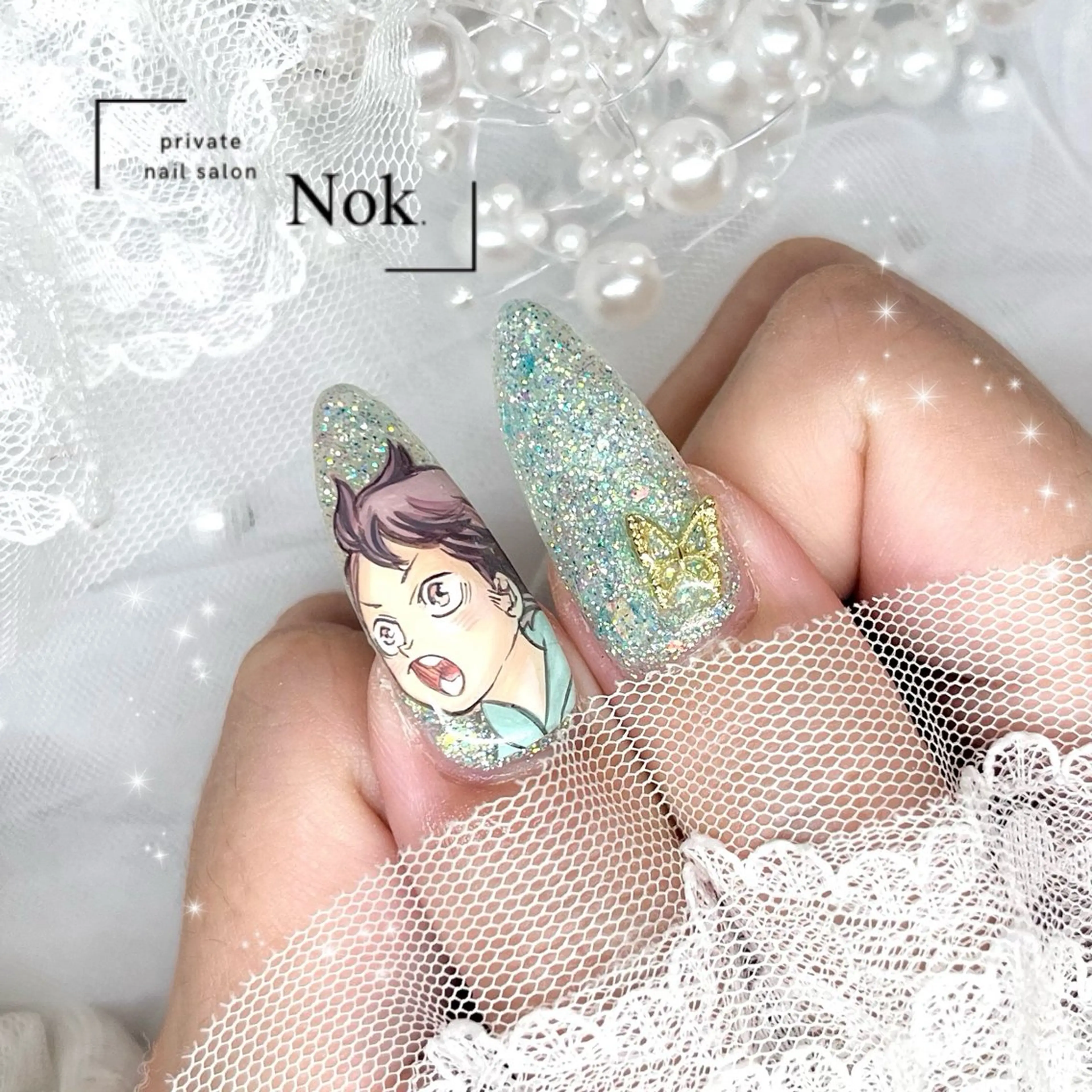 ネイル ハンドネイル 池袋痛ネイル Nok. 渡辺のネイルデザイン