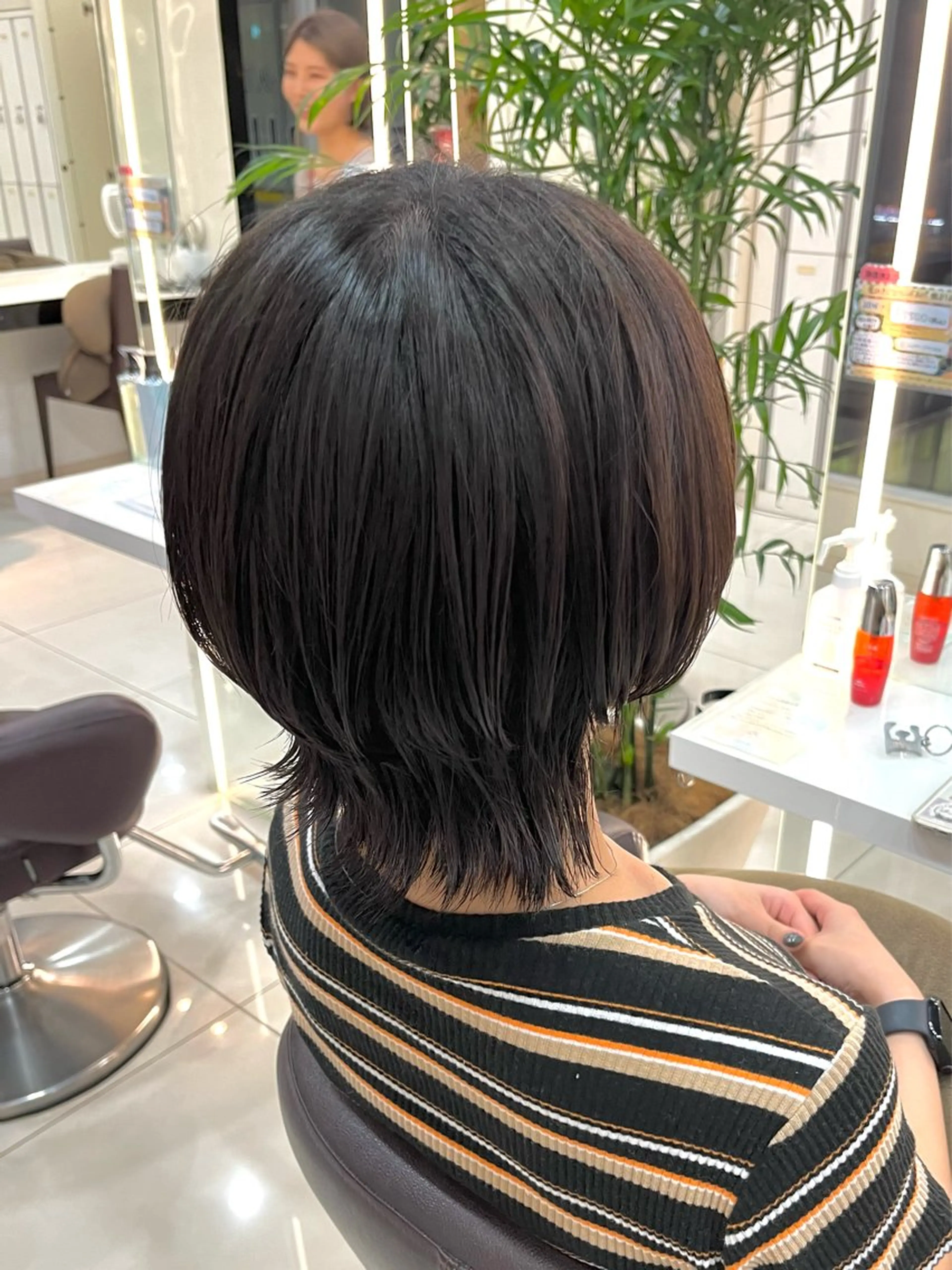 ショート ウルフカット カット カット/暖色カラー/ rikako🌻のヘアスタイル