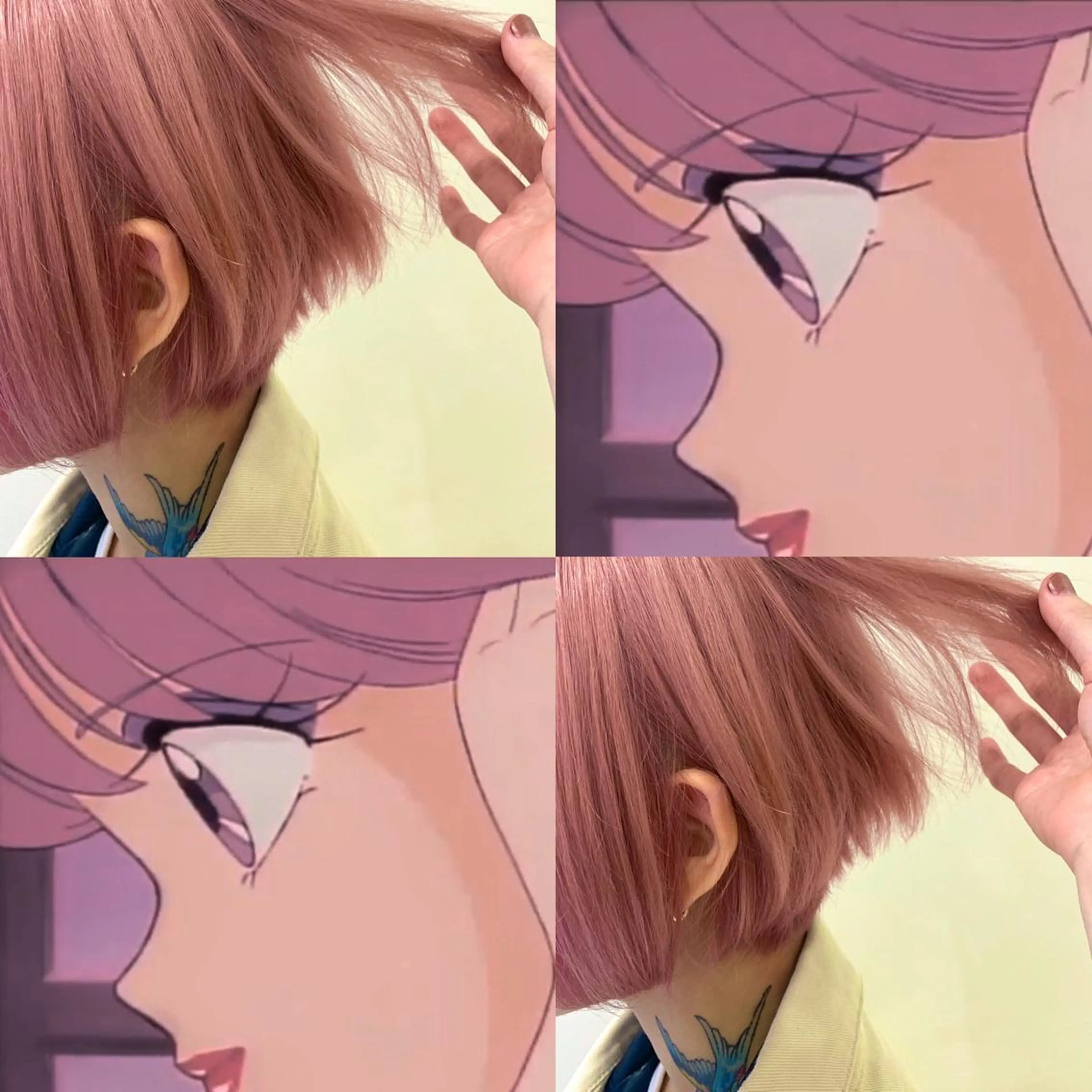 ショート カラー ハイトーン/ウルフ /小澤凌祐🦕のヘアスタイル