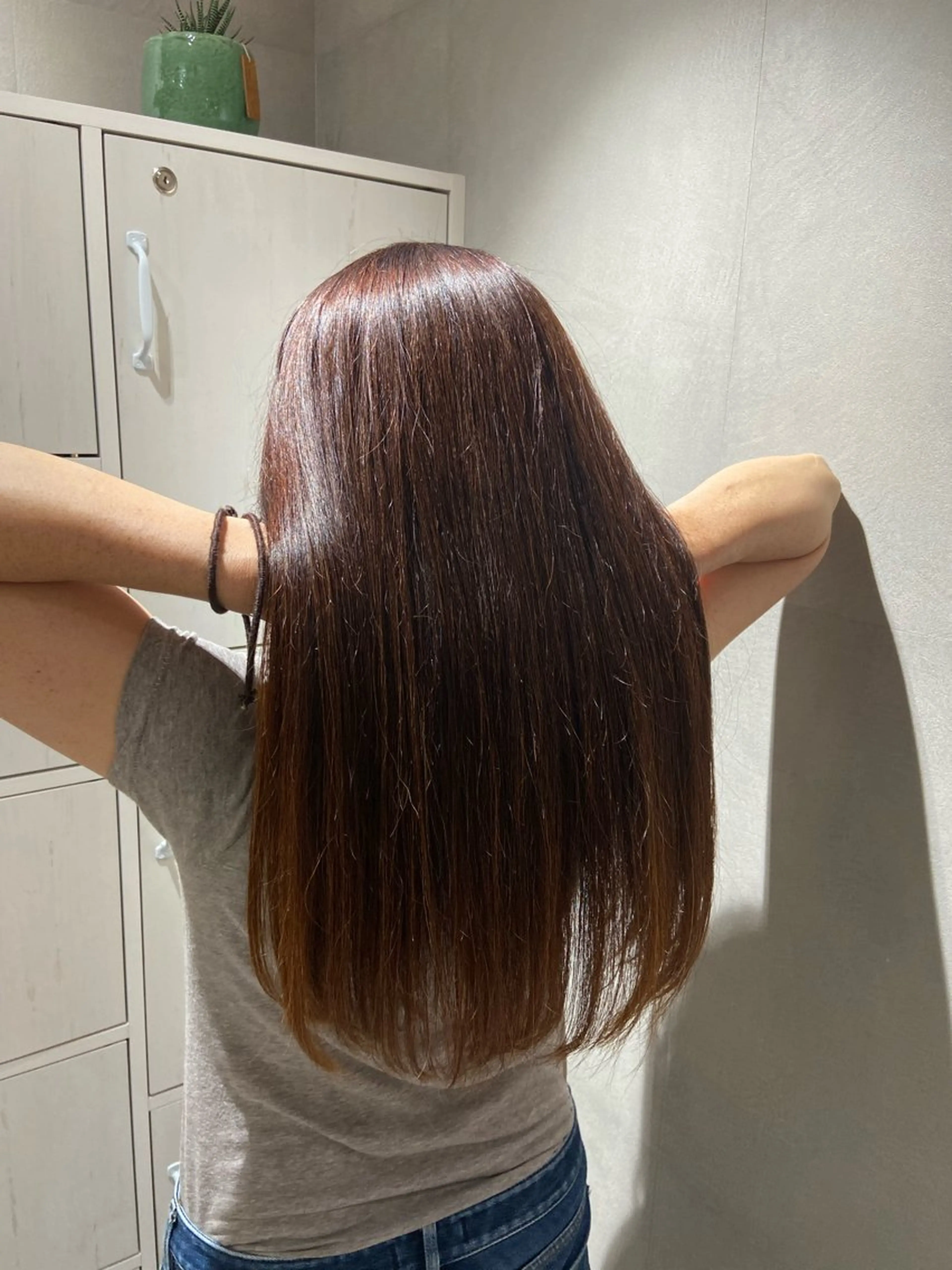 ロング カラー 髪質改善 トリートメント 髪質改善資格保持者/ ナツミのヘアスタイル