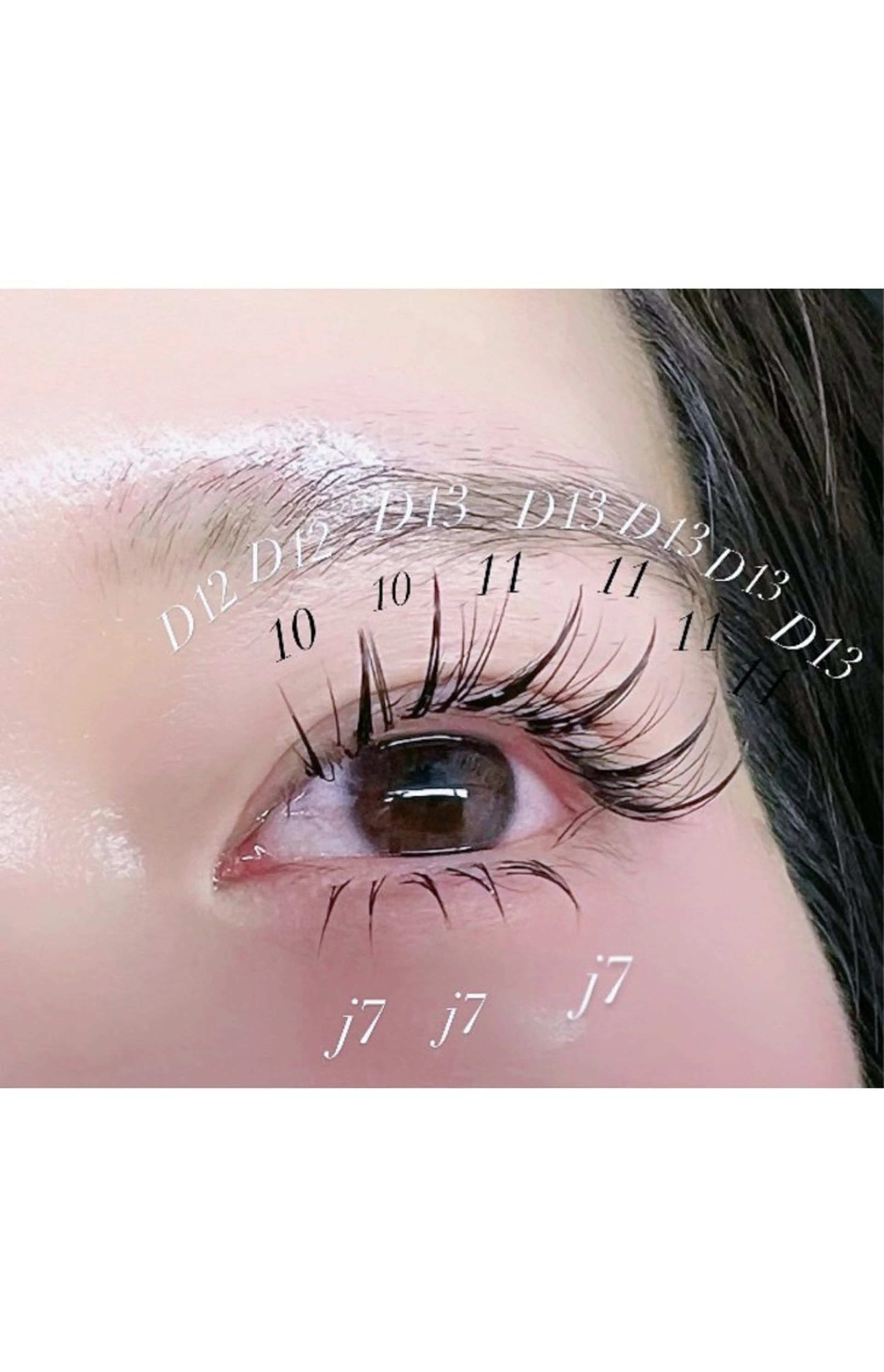 マツエク・マツパ マツエク FLY NAIL&Eyelash Salon 梅田店所属・YUKI FUKUMARUのマツエク・マツパデザイン